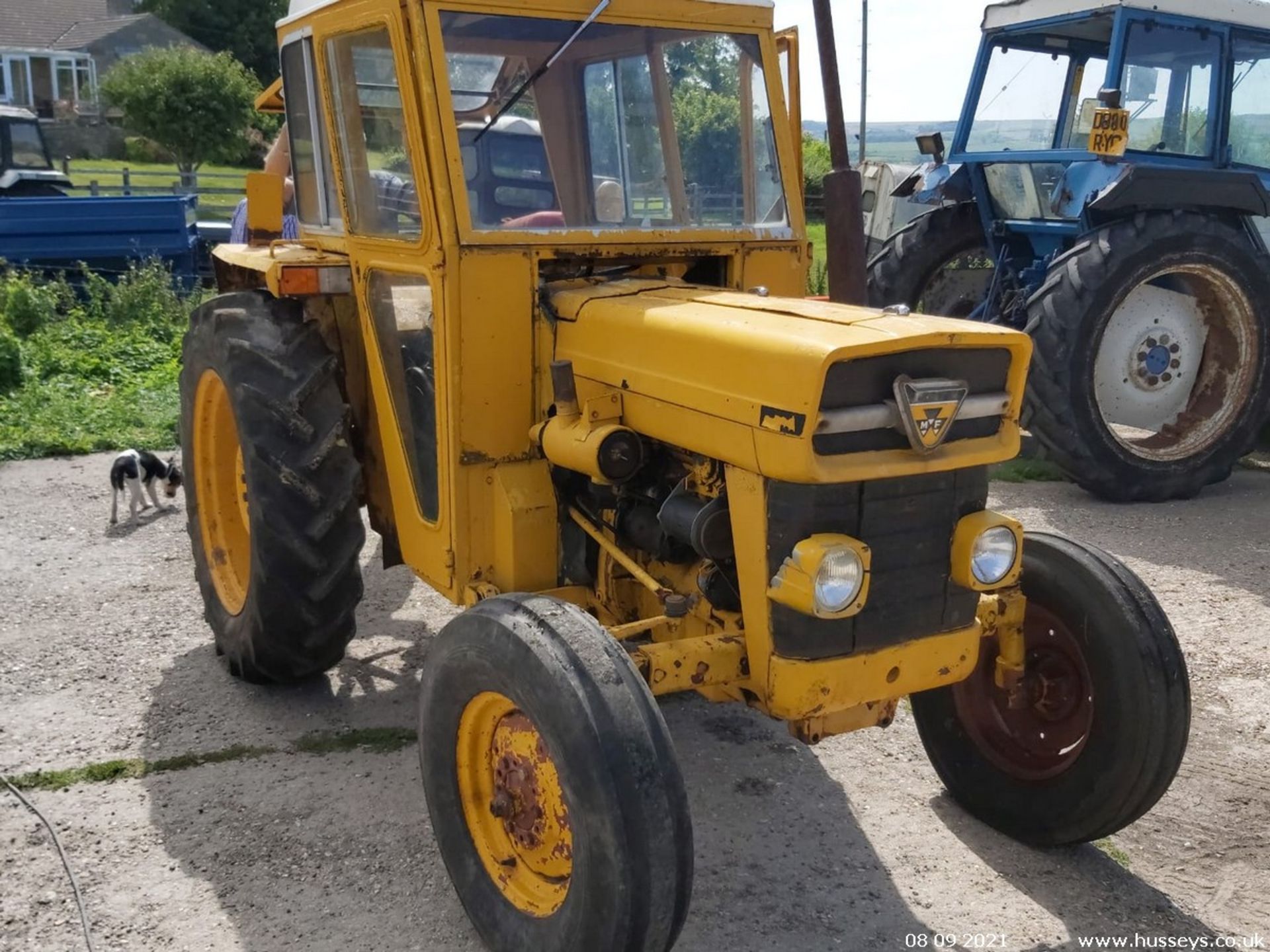 MASSEY FERGUSON INDUSTRIAL TRACTOR FULL AG 3 POINT LINKAGE LIVEDRIVE, SRD - Image 3 of 5