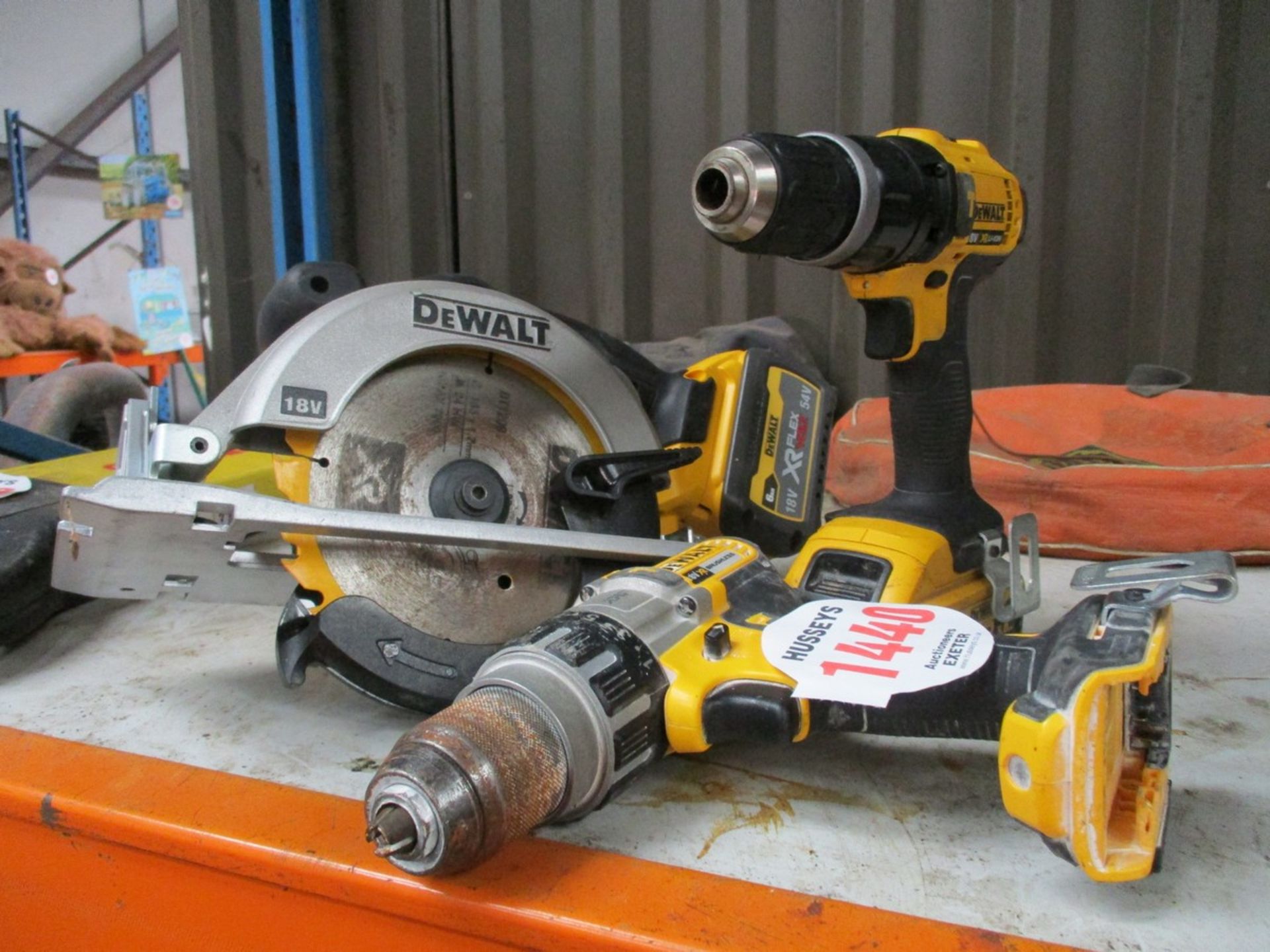 CORDLESS DEWALT POWER TOOLS