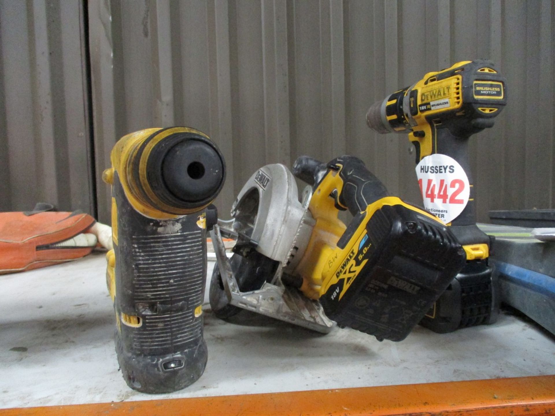 CORDLESS DEWALT POWER TOOLS