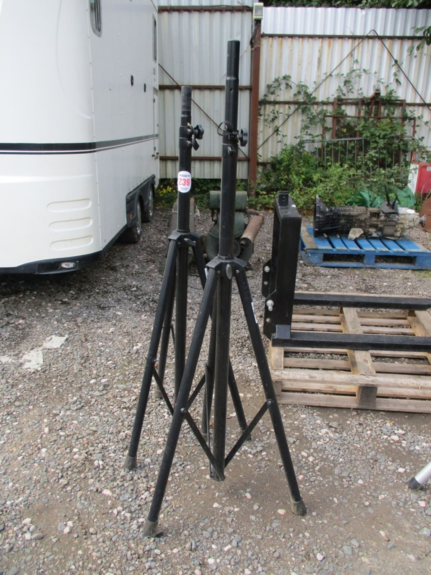 PAIR OF TRIPODS