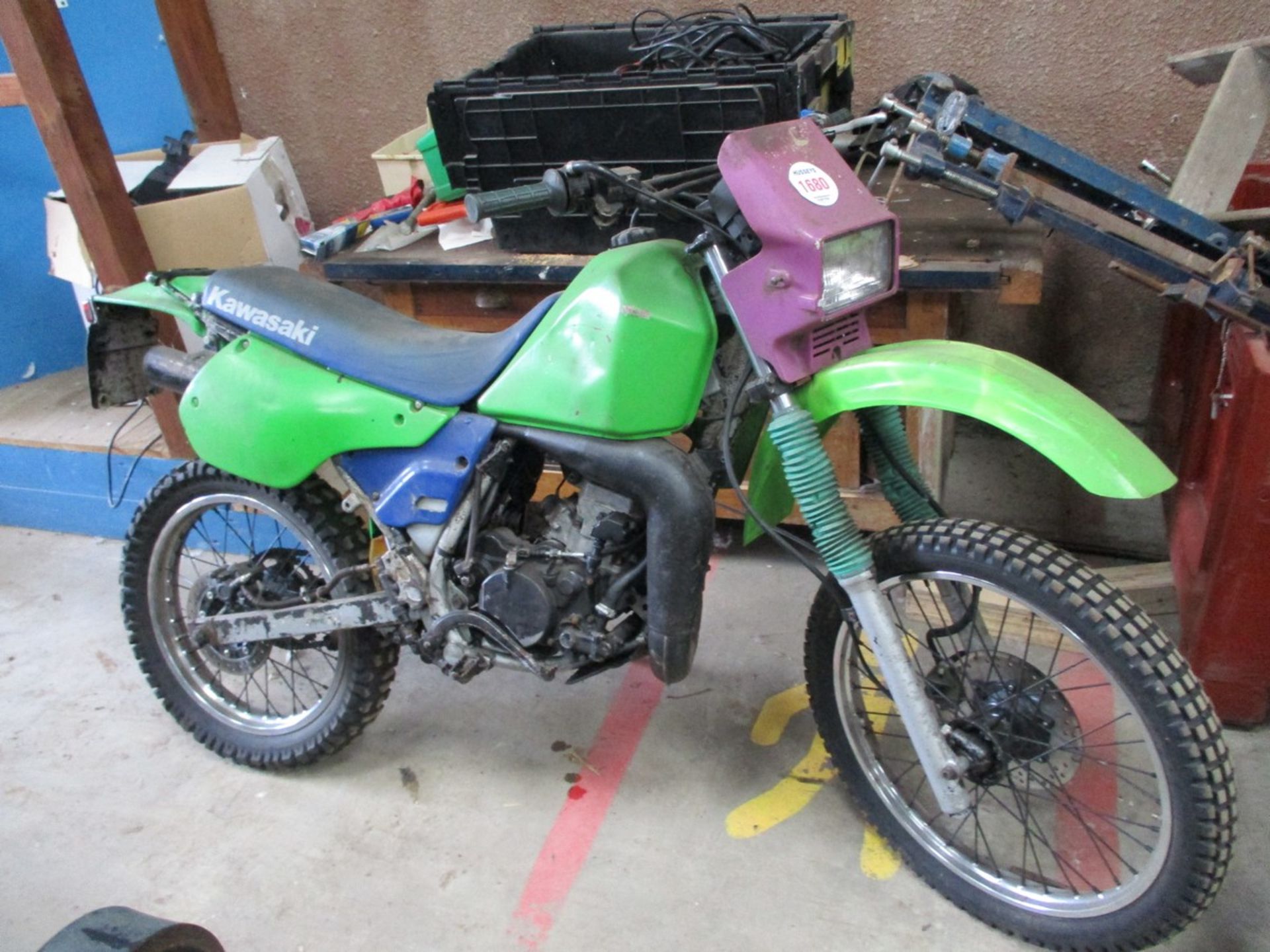 KAWASAKI KTM125 MOTORBIKE C.W V5