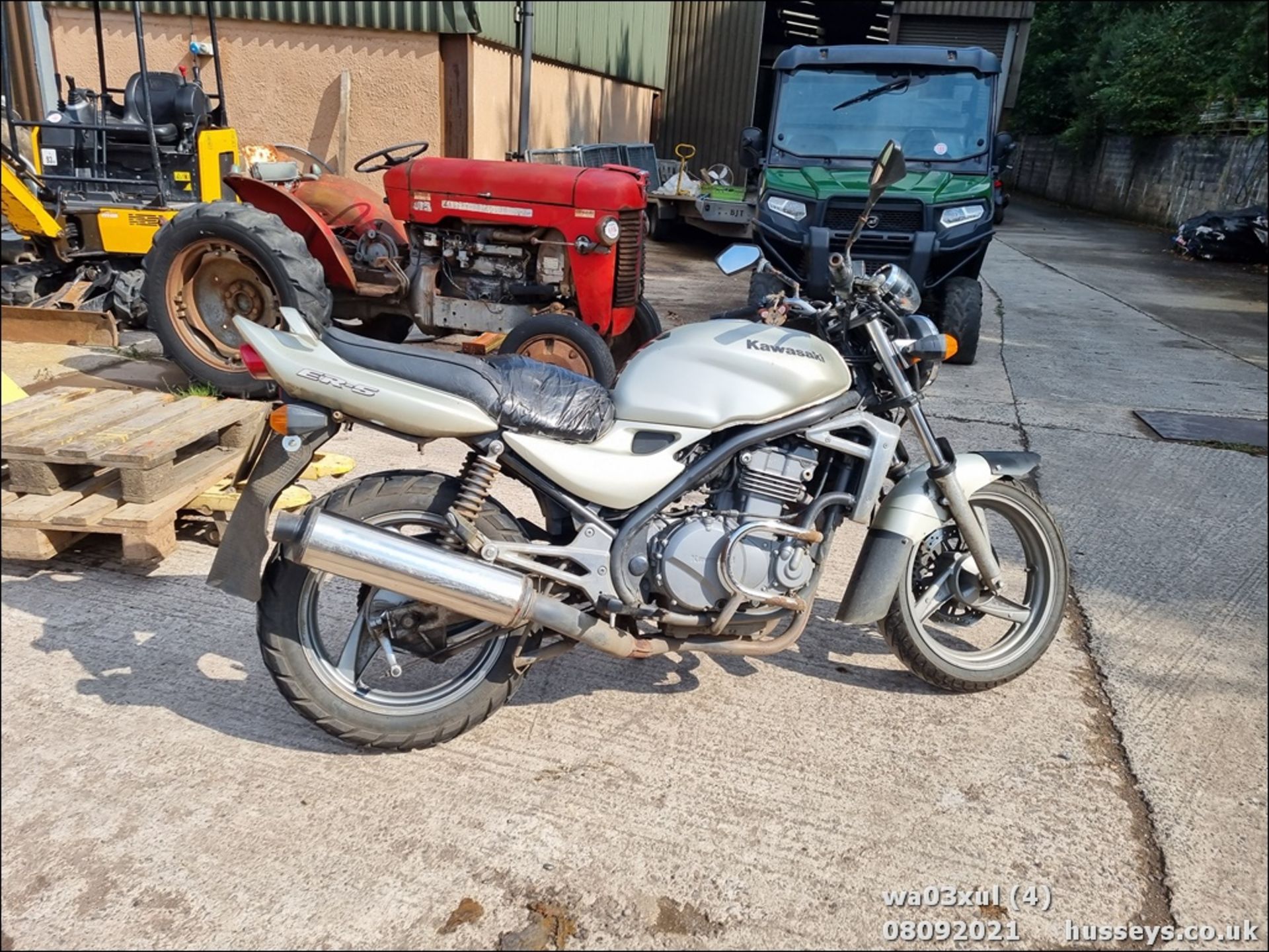 KAWASAKI ER500-C1 MOTORBIKE MOT 17/11/21 WA03 XUL - Image 4 of 16