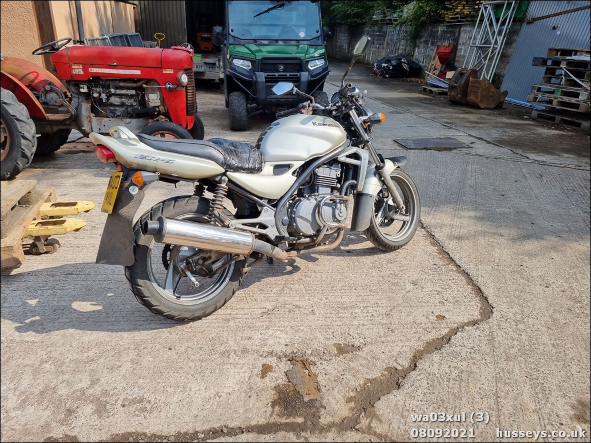 KAWASAKI ER500-C1 MOTORBIKE MOT 17/11/21 WA03 XUL - Image 3 of 16