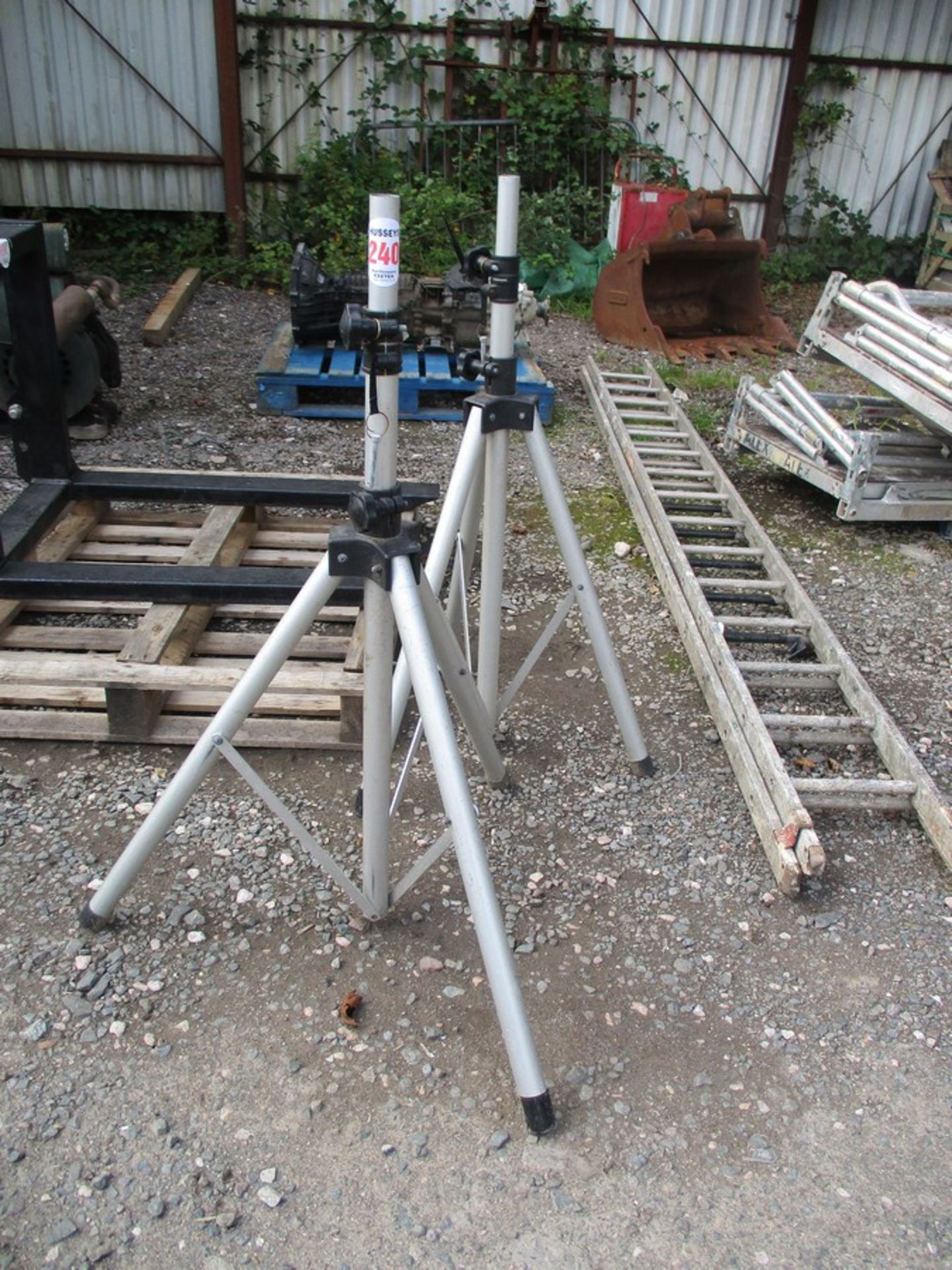 PAIR OF TRIPODS