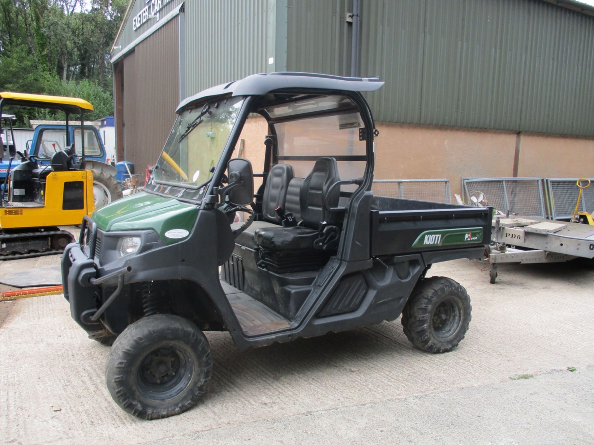 KIOTI K2400 UTV WA68ECT 822HRS - Image 2 of 7