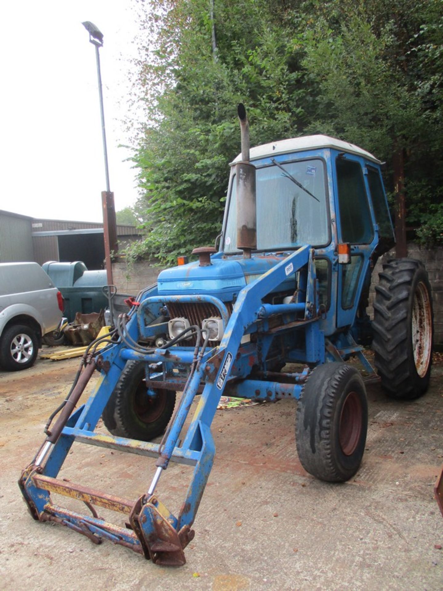 FORD 6610 2WD TRACTOR C.W TANCO LOADER 8594HRS D251TFE - Image 8 of 10