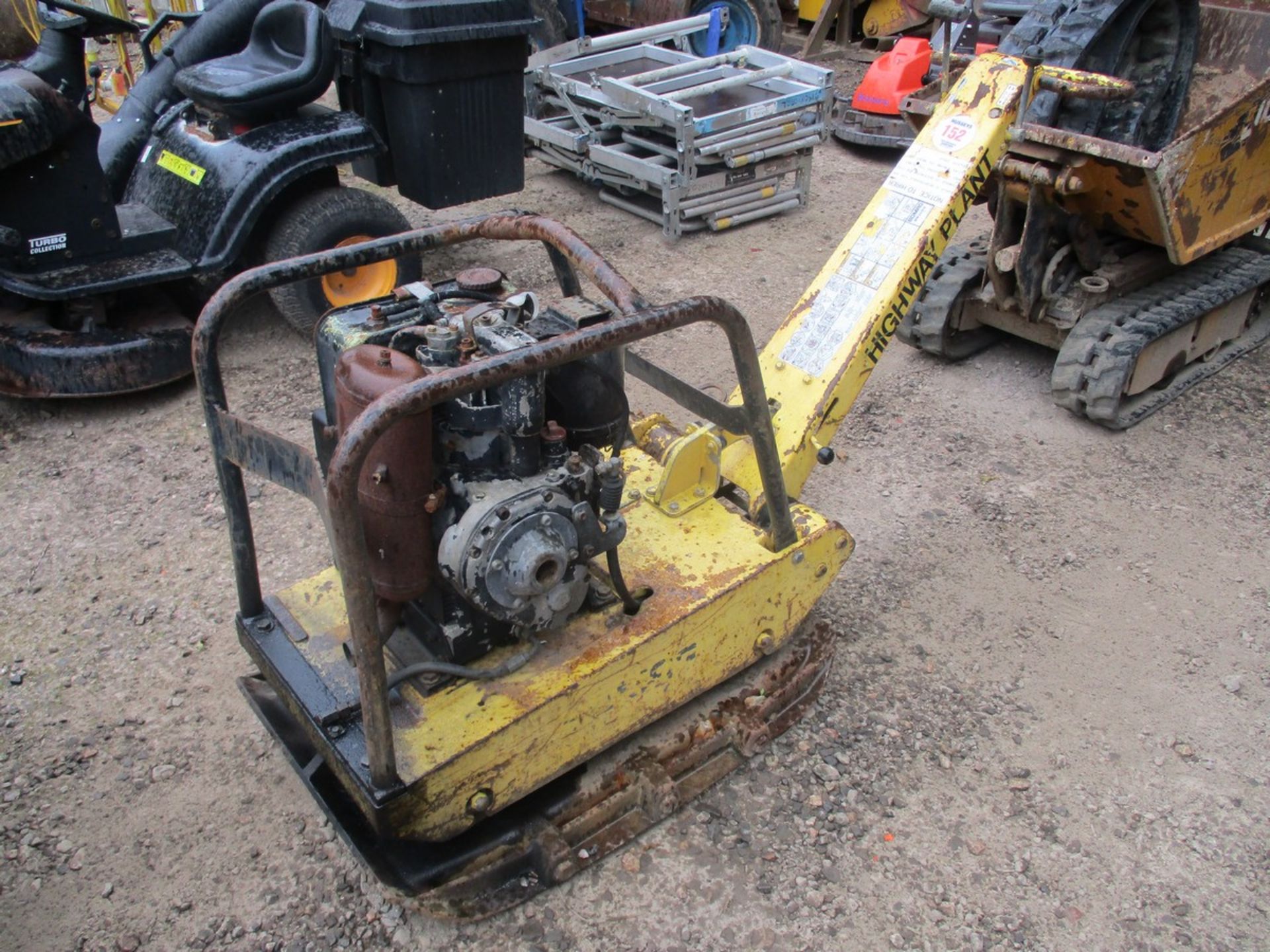 BOMAG COMPACTOR (HATZ DIESEL ENGINE) - Image 2 of 2