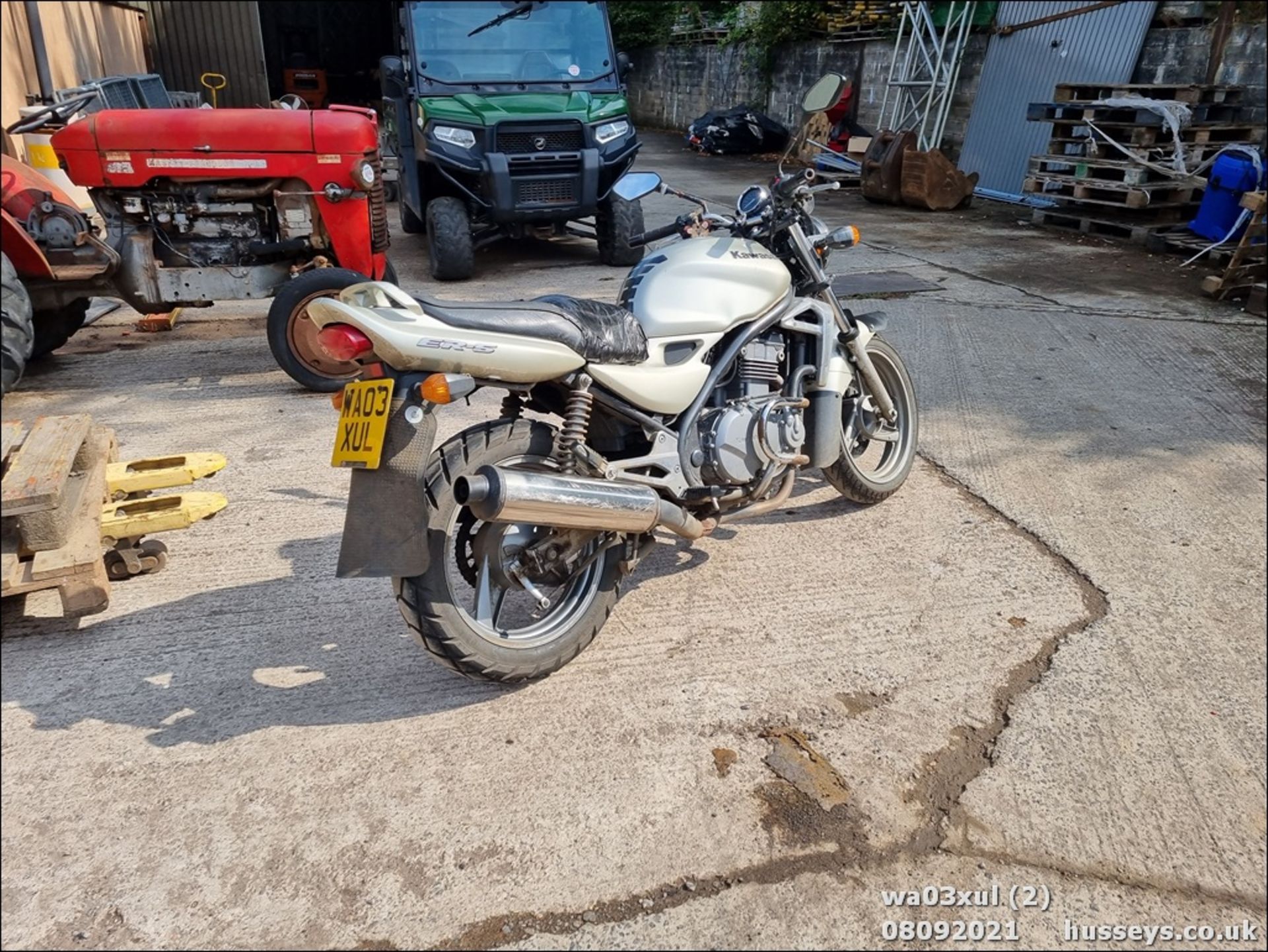 KAWASAKI ER500-C1 MOTORBIKE MOT 17/11/21 WA03 XUL - Image 2 of 16