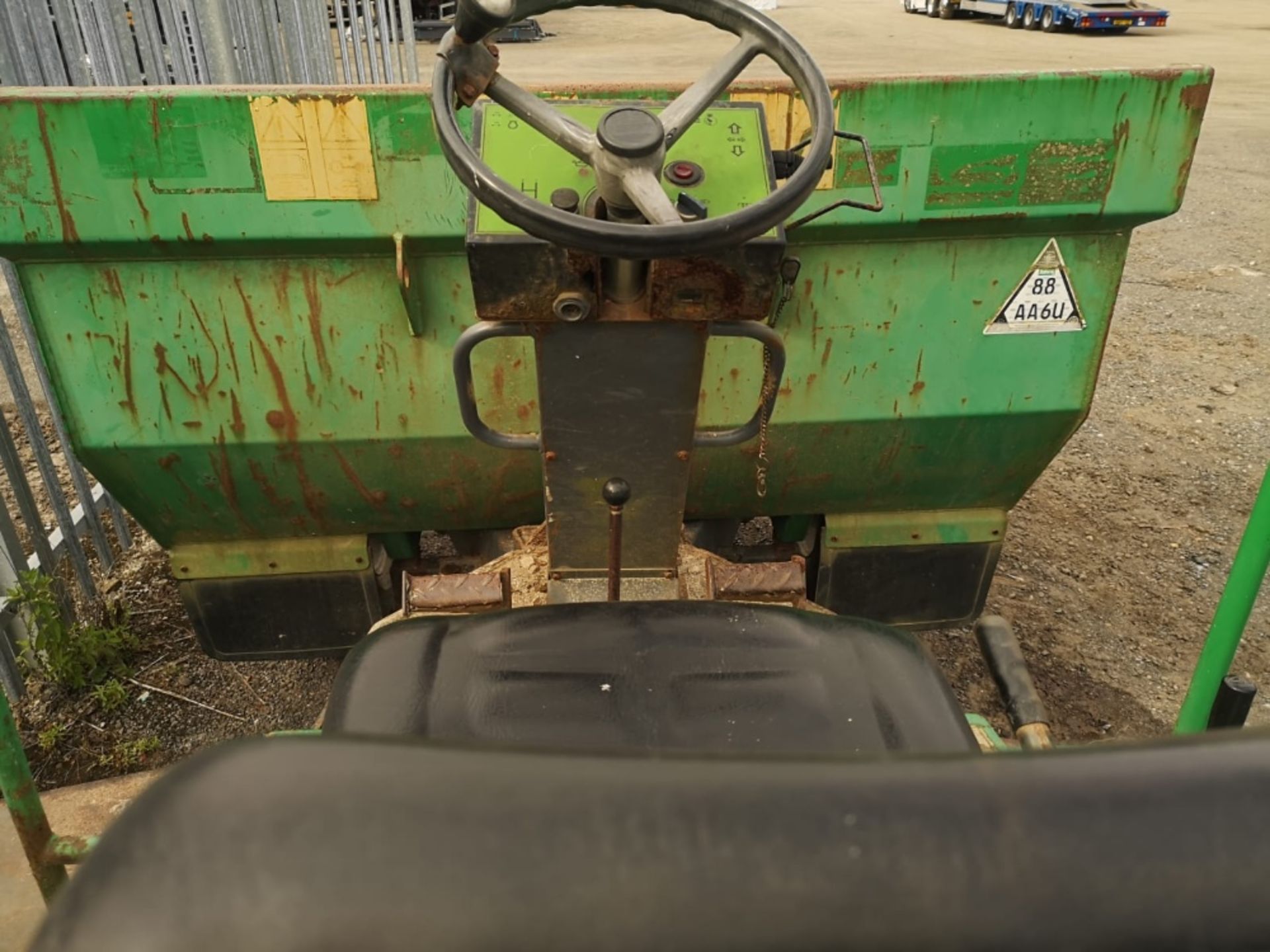 BENFORD 3 TON DUMPER 2008 MANUAL GEARBOX KUBOTA DIESEL ENGINE RDT - Image 6 of 7