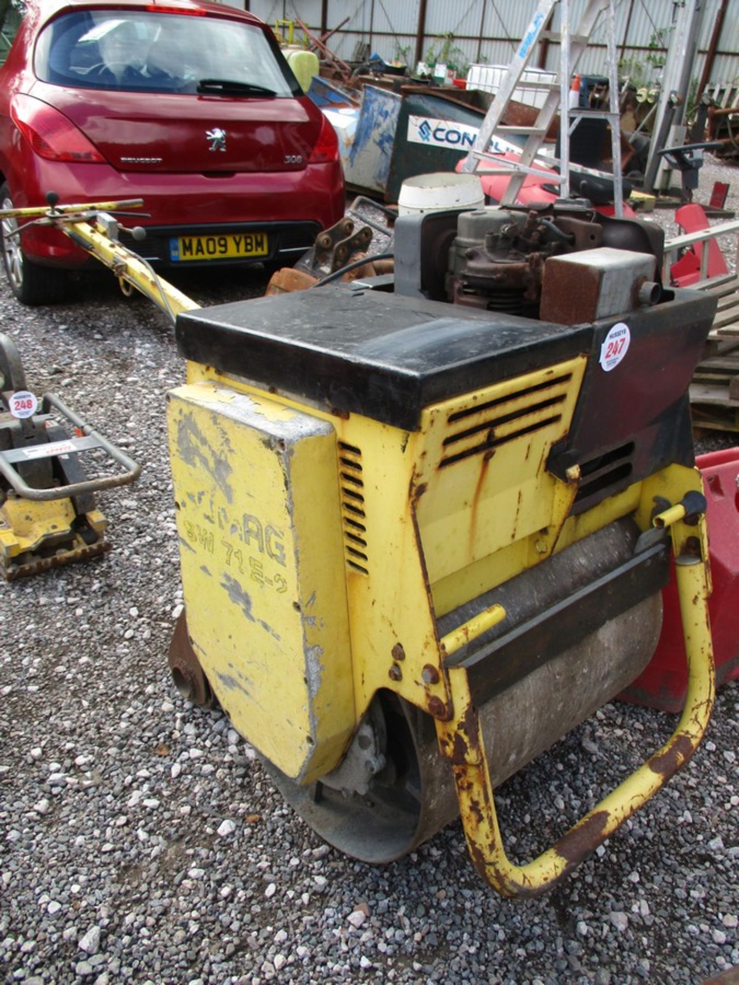 BOMAG BW71-2 PEDESTRIAN ROLLER