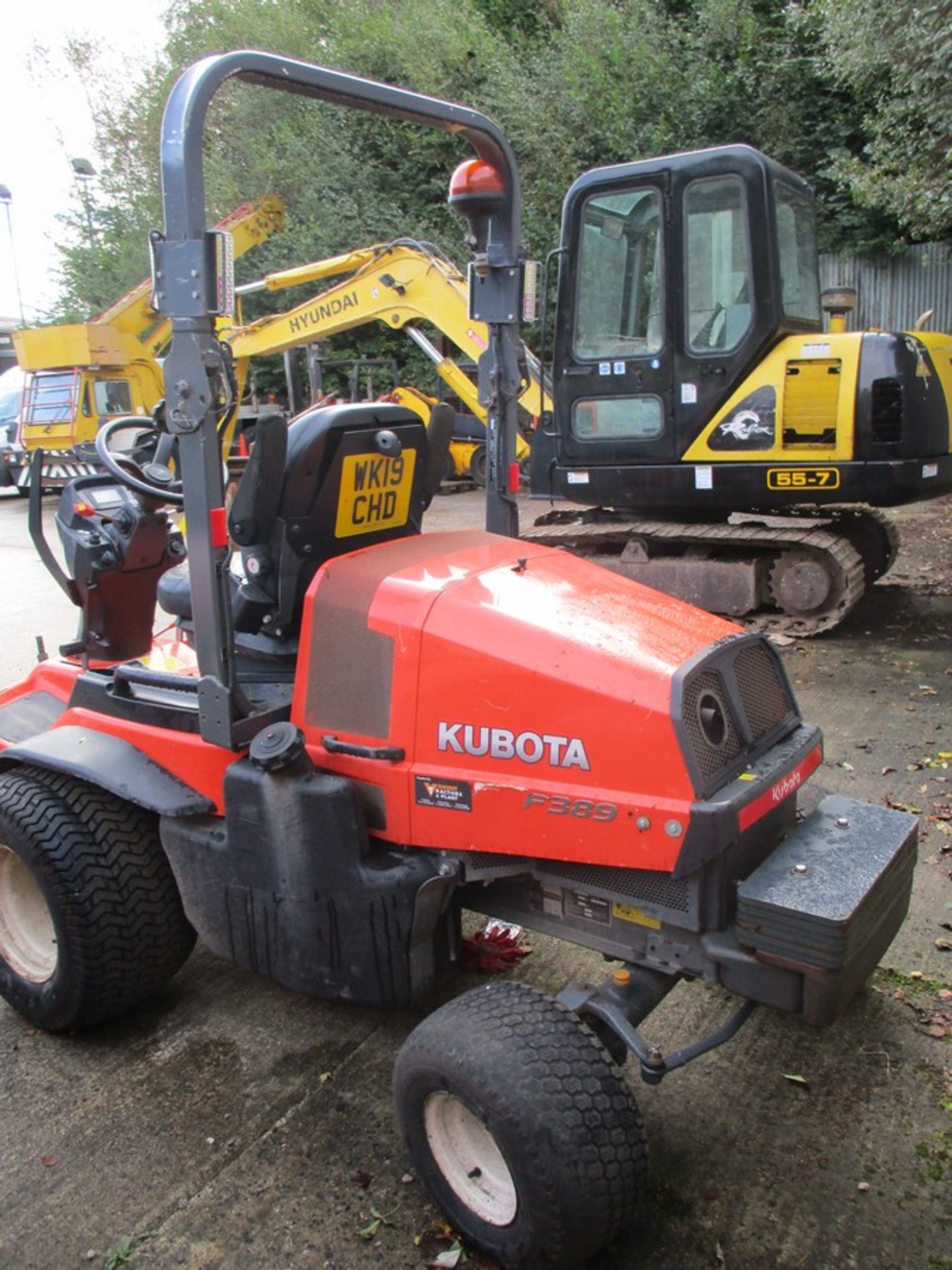 KUBOTA F3890 C.W TRIMAX OUTFRONT FLAIL WK19 CHD 379HRS SERVICE PRINT OUT - Image 5 of 7