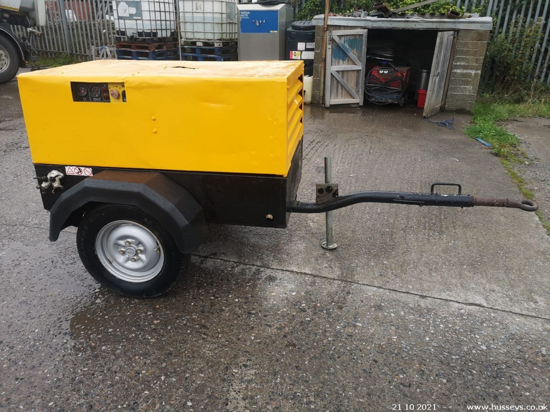 ATLAS COPCO COMPRESSOR YANMAR DIESEL ENGINE TWIN AIR OUTLET RMA