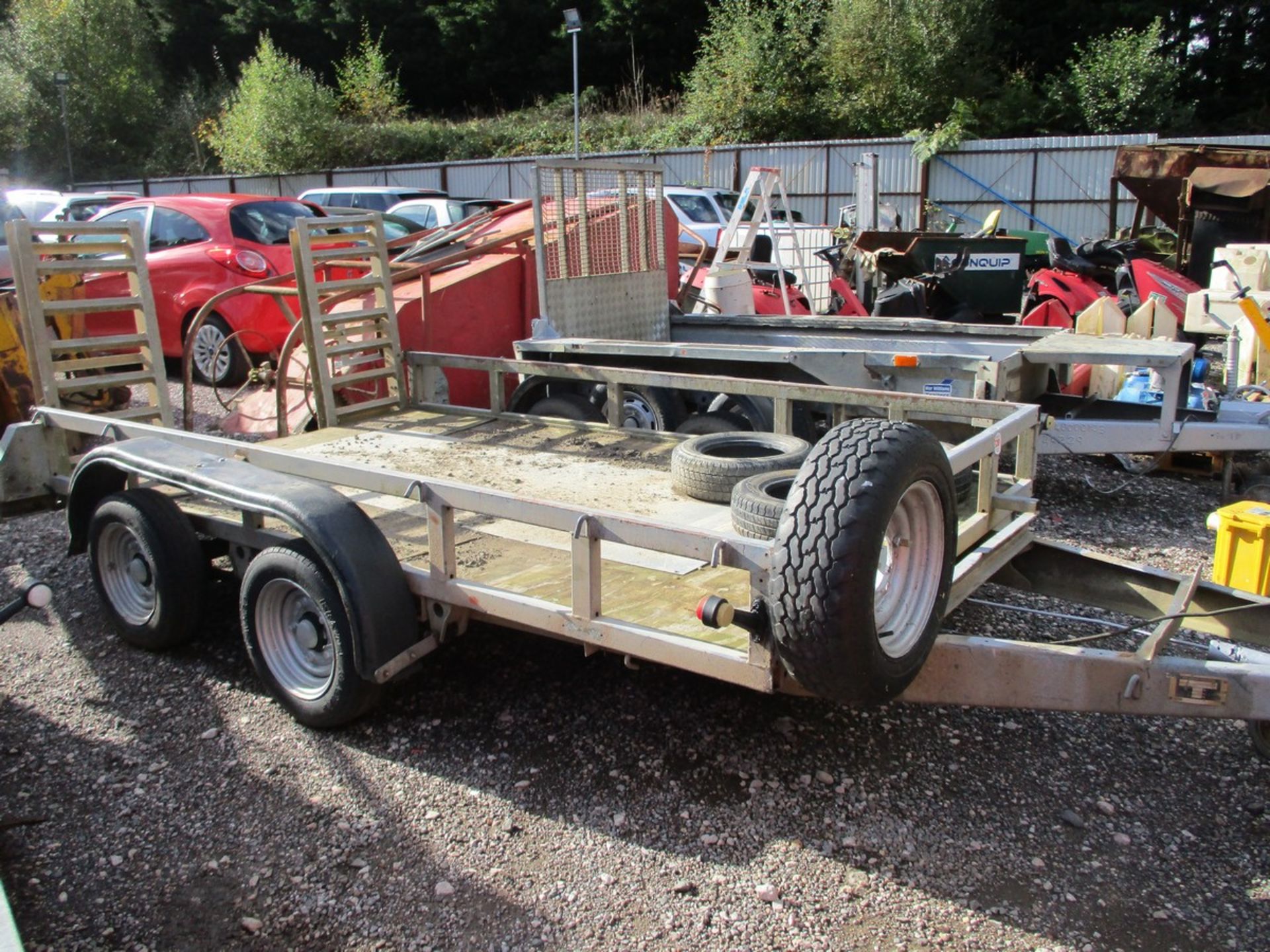 IFOR WILLIAMS 3.5 TON PLANT TRAILER - Image 2 of 4