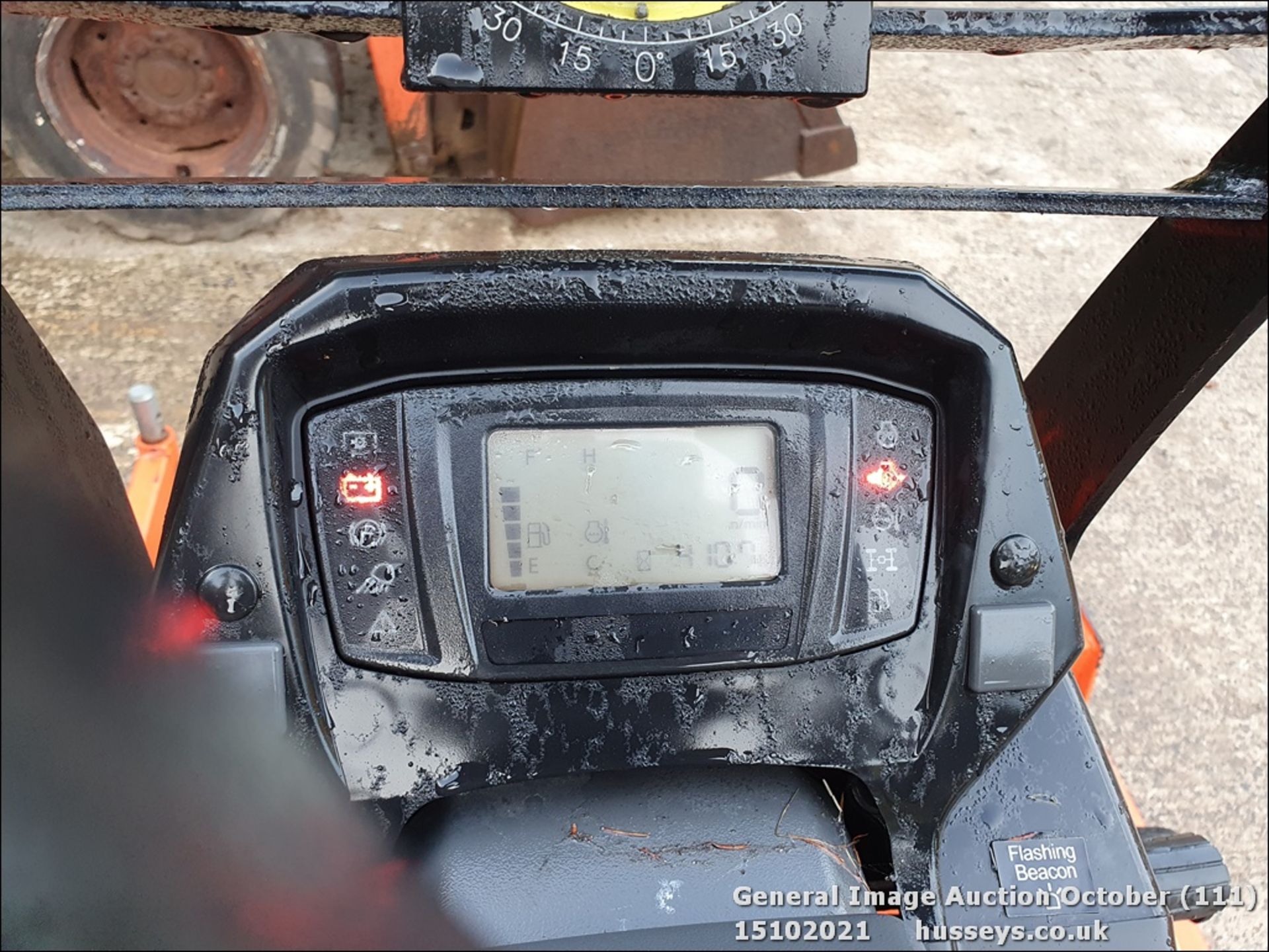 KUBOTA F3890 MOWER 410 HOURS WK19CGY V5 KEY AND SERVICE SHEET - Image 8 of 8