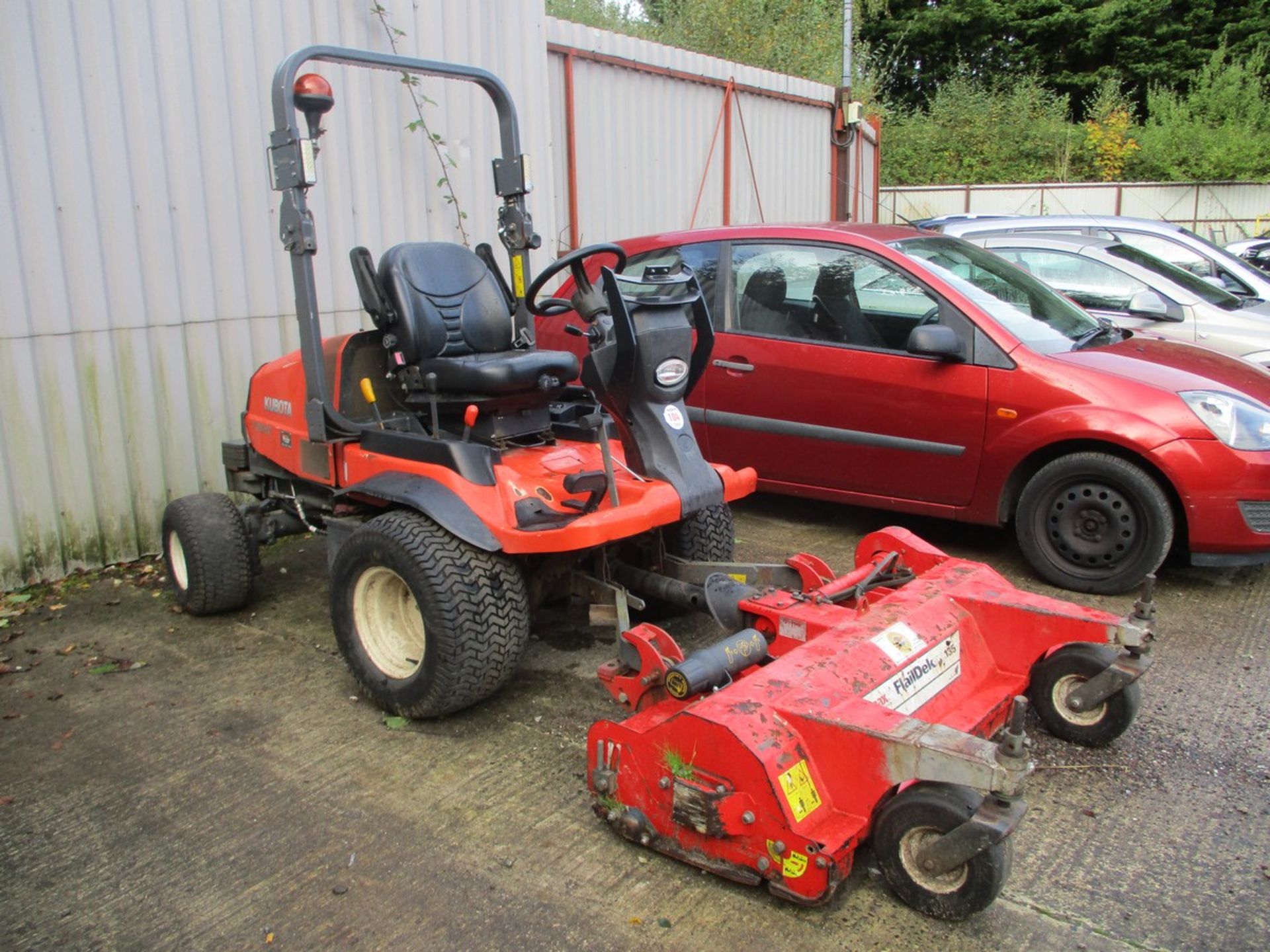 KUBOTA F3890 C.W TRIMAX OUTFRONT FLAIL WK19 CHD 379HRS SERVICE PRINT OUT