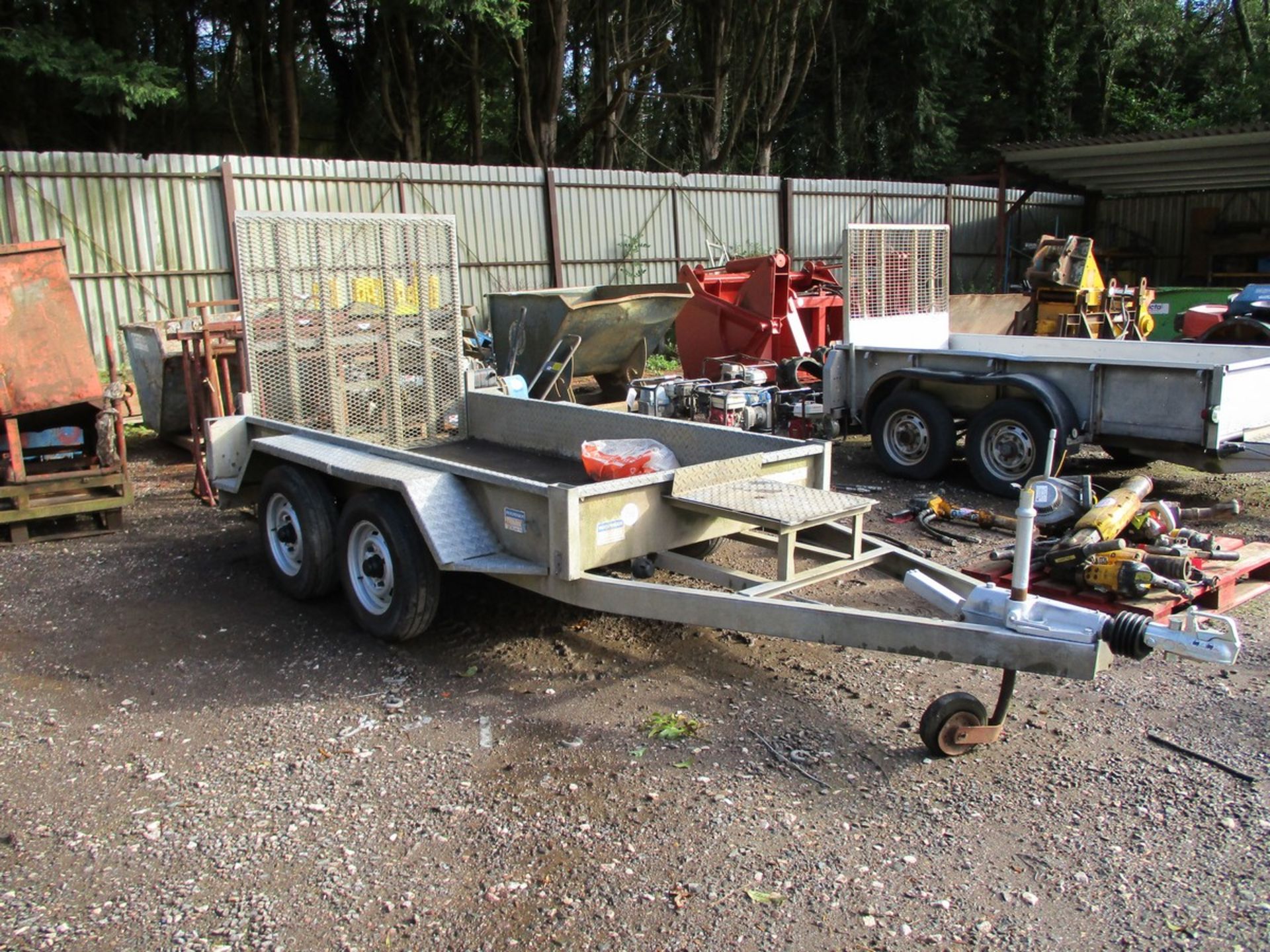 INDESPENSION TWIN AXLE PLANT TRAILER - Image 2 of 4