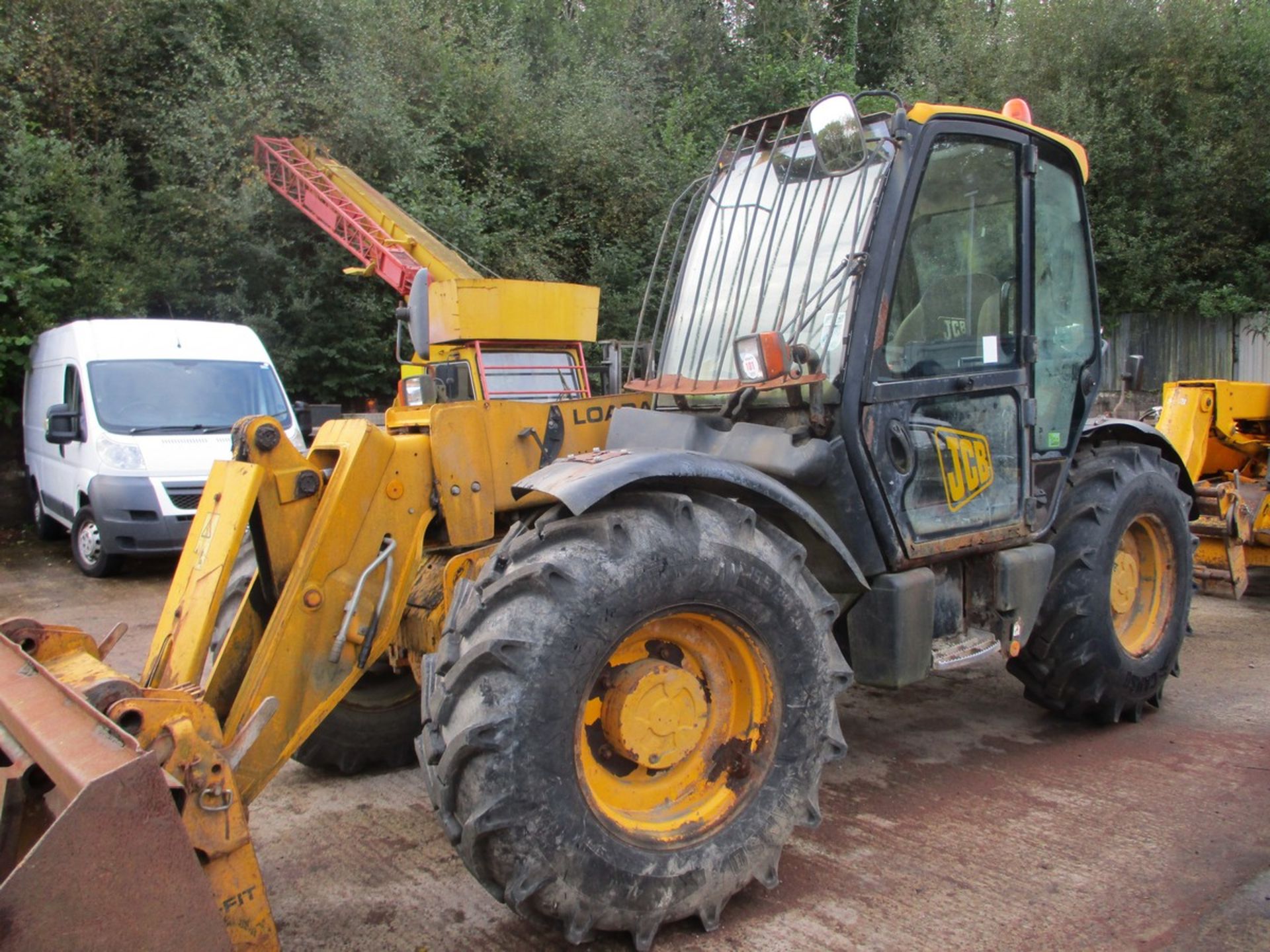 JCB 53070 TELEHANDLER C.W BUCKET & PALLET FORKS WX55 PGO (HOUR CLOCK NOT WORKING, NOISY WHEN - Image 6 of 8