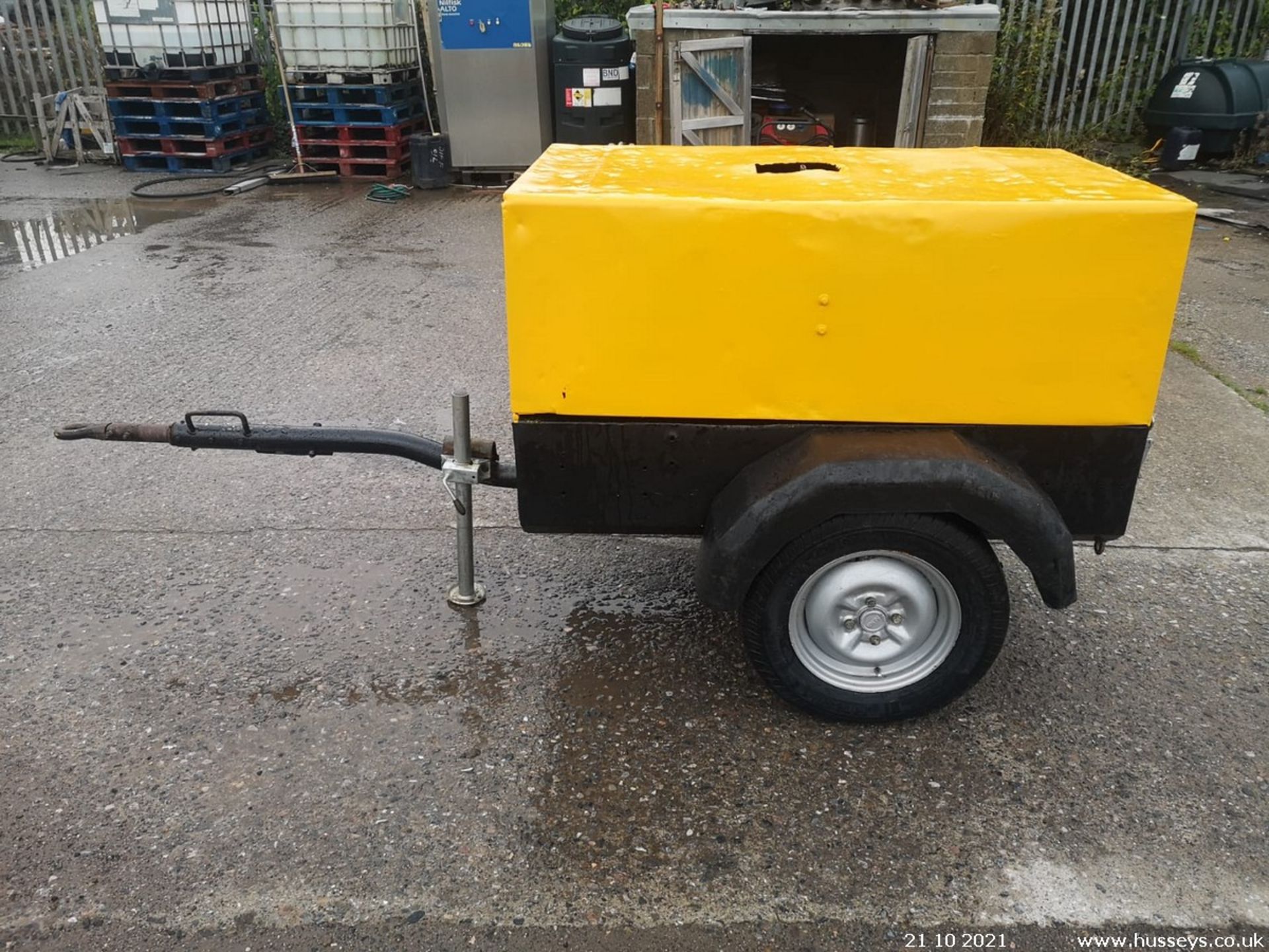 ATLAS COPCO COMPRESSOR YANMAR DIESEL ENGINE TWIN AIR OUTLET RMA - Image 3 of 10