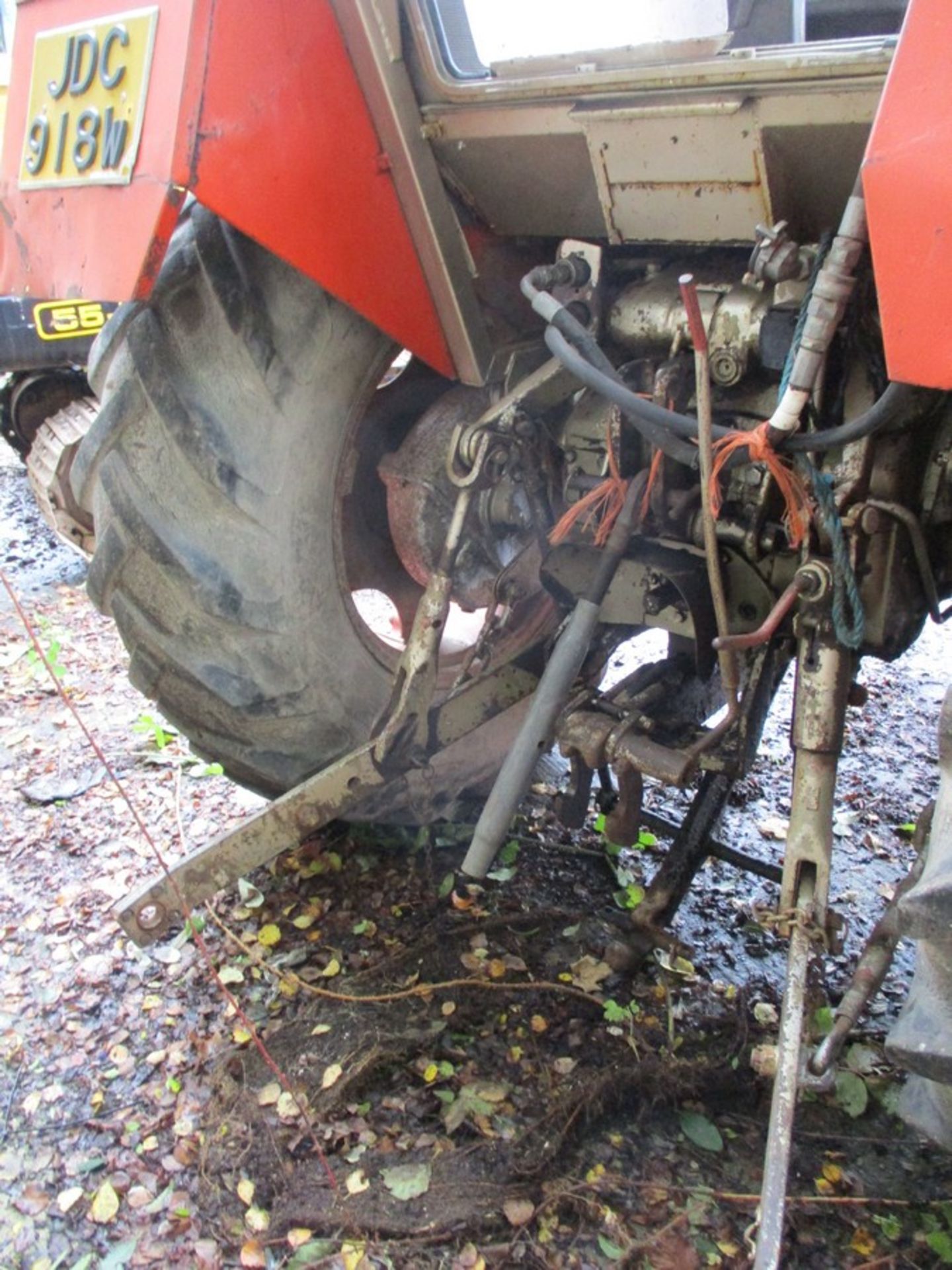 ZETOR 6911 TRACTOR C/W QUICKE LOADER & SPIKE, REAR END WEIGHT BLOCK JDC918W 0231HRS - Image 6 of 8