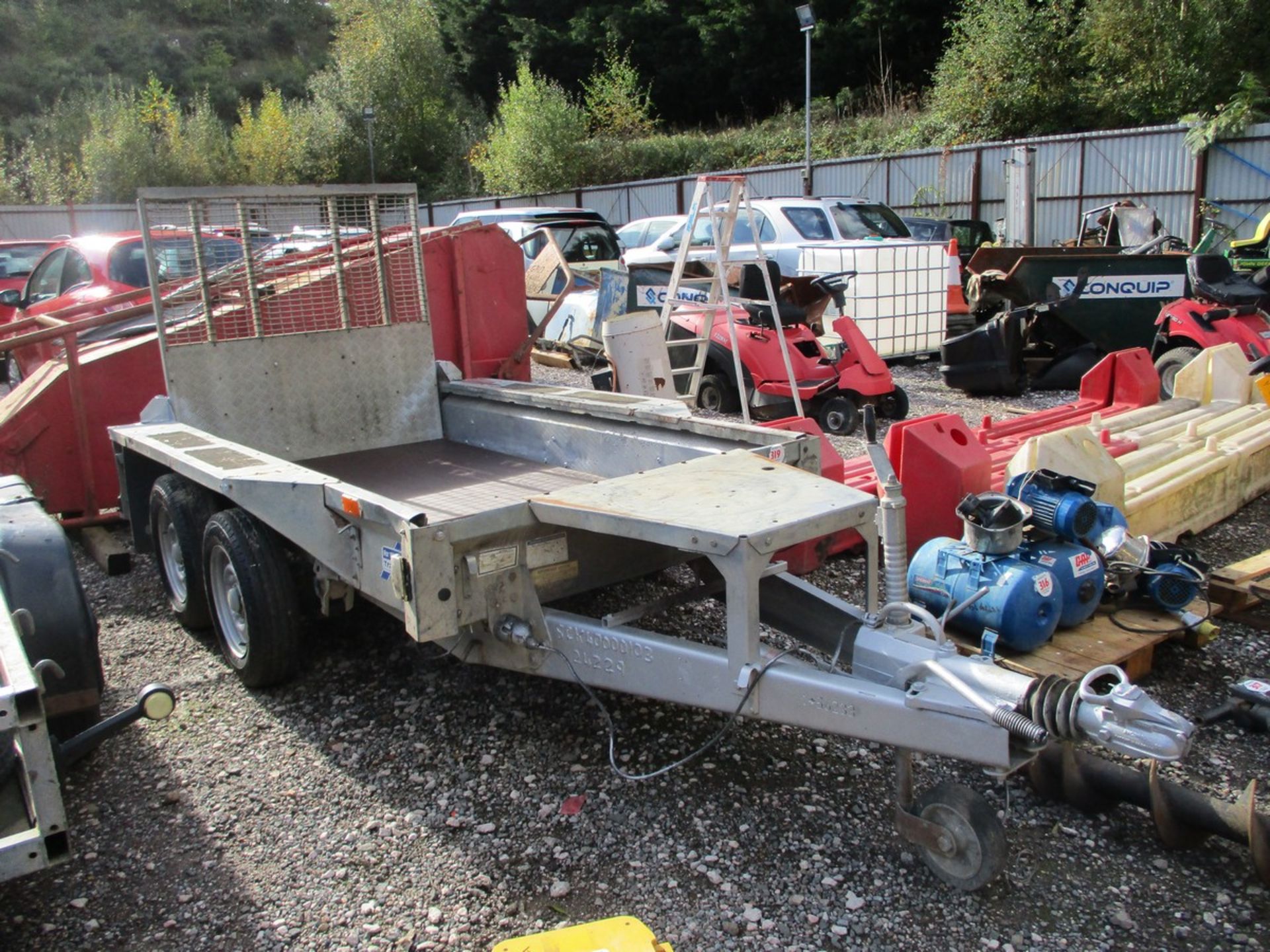 IFOR WILLIAMS 8X4 PLANT TRAILER - Image 3 of 4