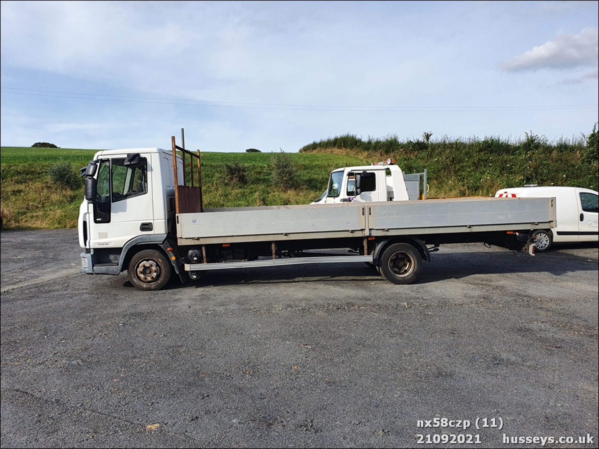08/58 IVECO EUROCARGO ML75E16 - 3920cc 2dr Flat Bed (White, 326k) - Image 8 of 21