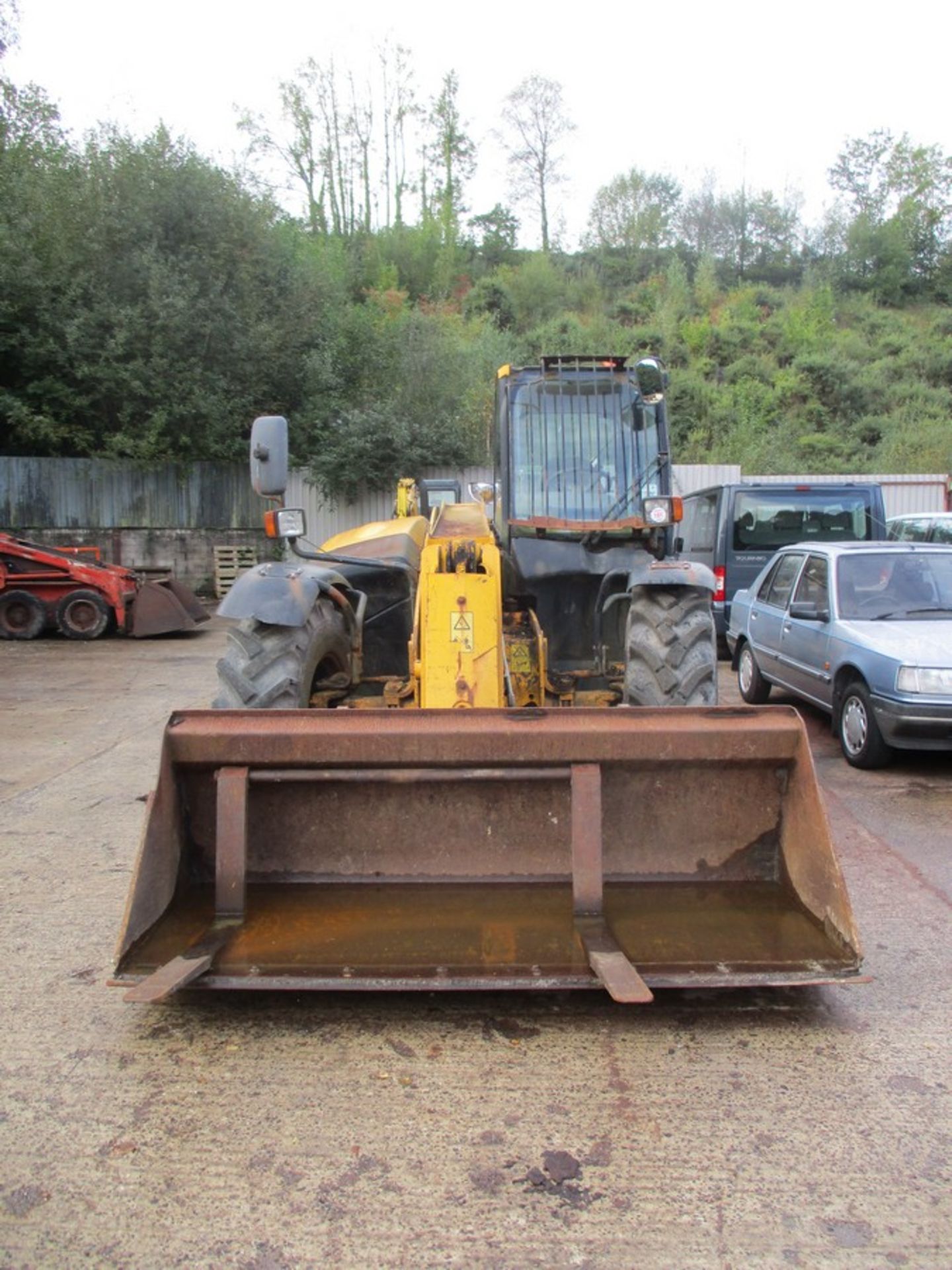 JCB 53070 TELEHANDLER C.W BUCKET & PALLET FORKS WX55 PGO (HOUR CLOCK NOT WORKING, NOISY WHEN - Image 2 of 8