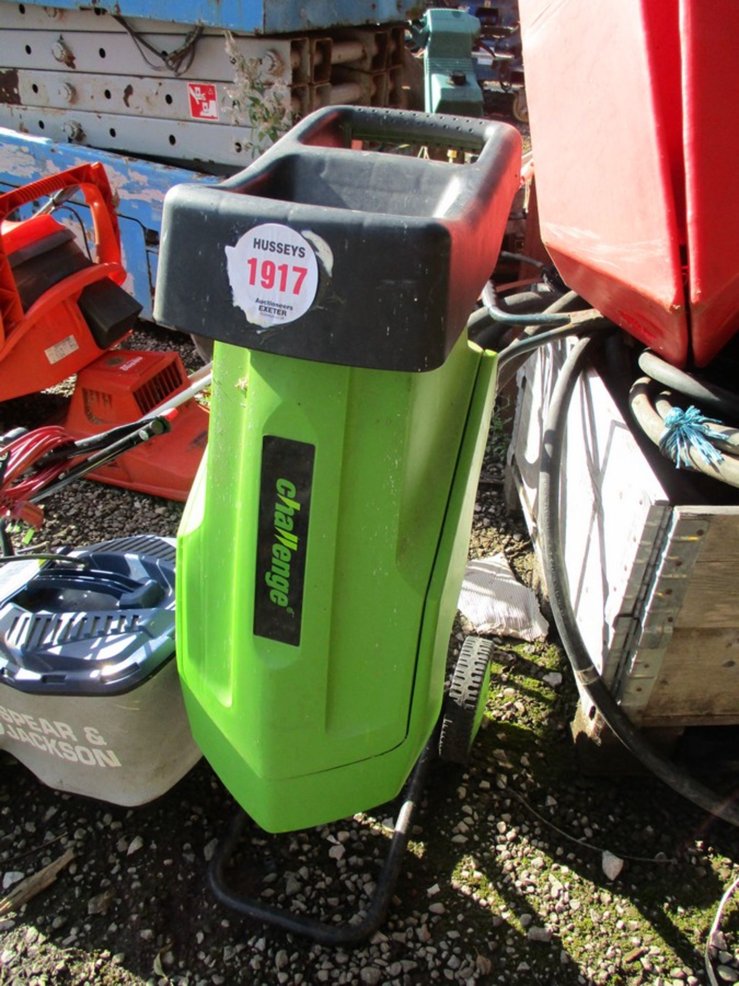 ELEC SHREDDER & MOWER