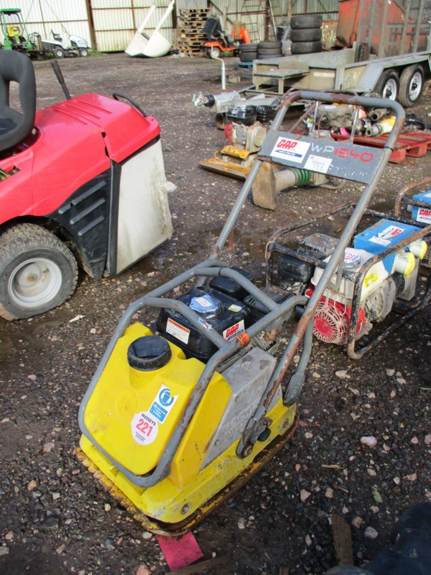 WACKER WP1540 PLATE COMPACTOR