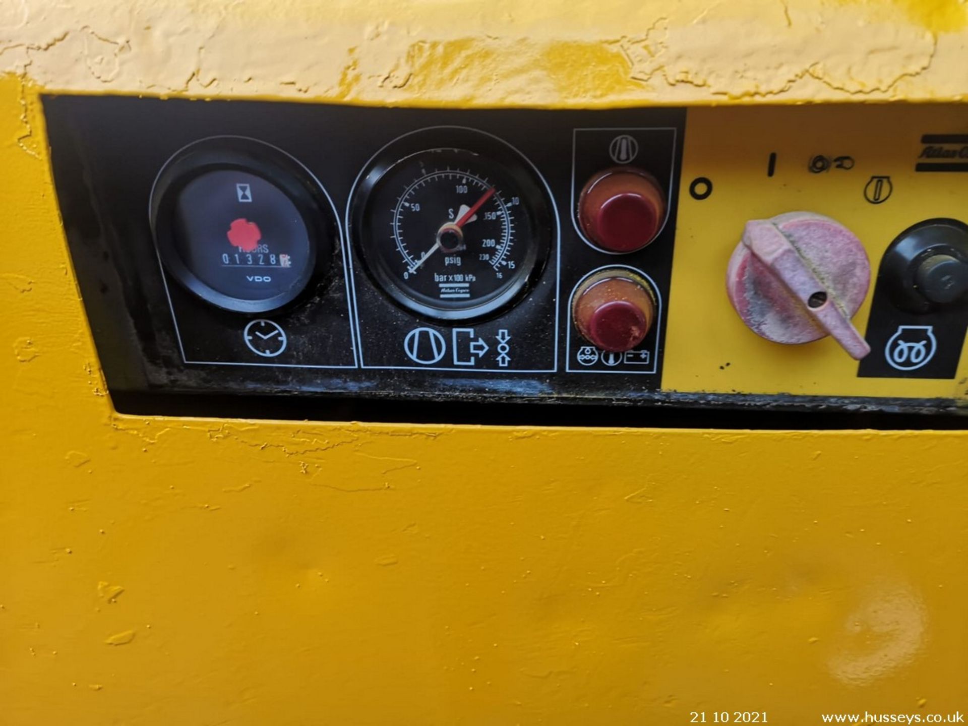 ATLAS COPCO COMPRESSOR YANMAR DIESEL ENGINE TWIN AIR OUTLET RMA - Image 5 of 10