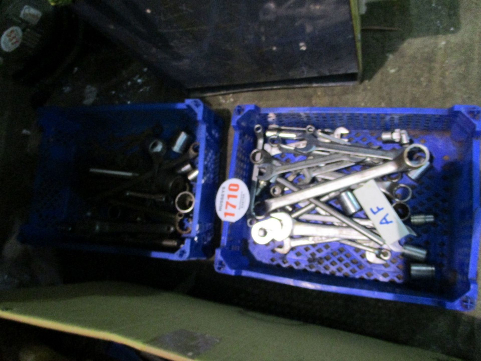 2 BOXES OF SPANNERS