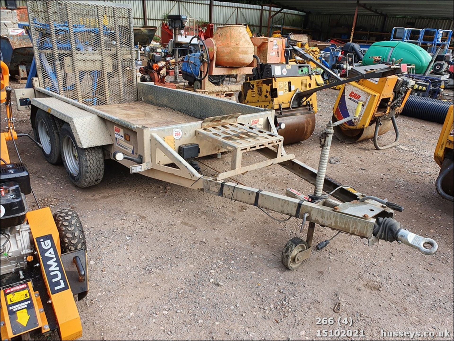 INDESPENSION TWIN AXLE PLANT TRAILER - Image 7 of 10