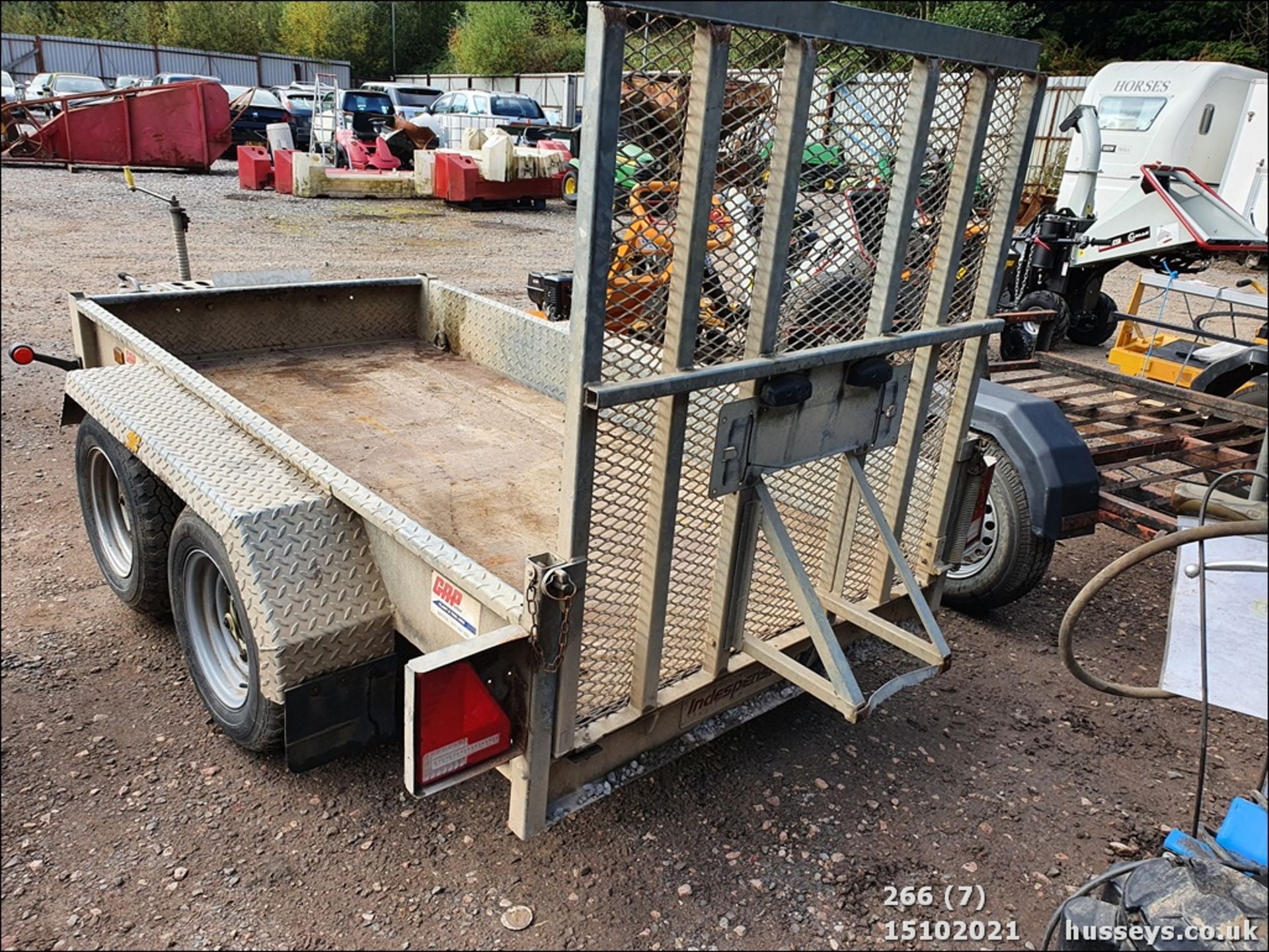 INDESPENSION TWIN AXLE PLANT TRAILER - Image 10 of 10