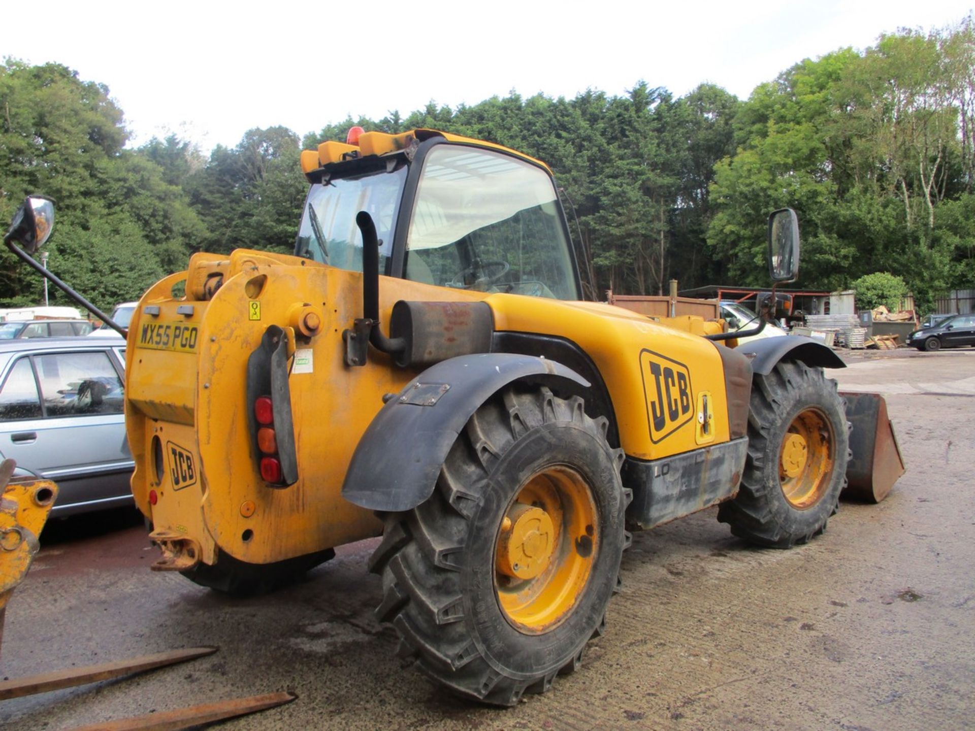 JCB 53070 TELEHANDLER C.W BUCKET & PALLET FORKS WX55 PGO (HOUR CLOCK NOT WORKING, NOISY WHEN - Image 4 of 8