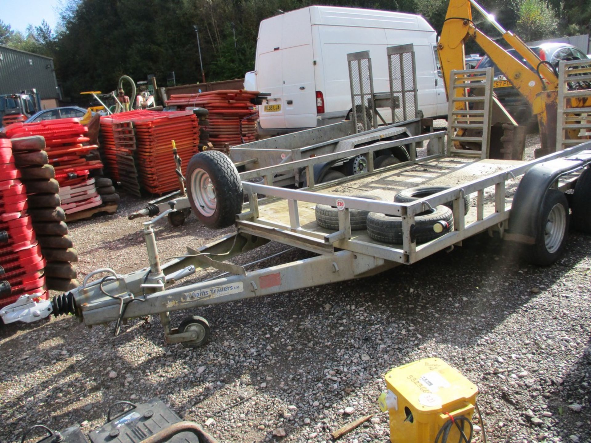 IFOR WILLIAMS 3.5 TON PLANT TRAILER - Image 3 of 4