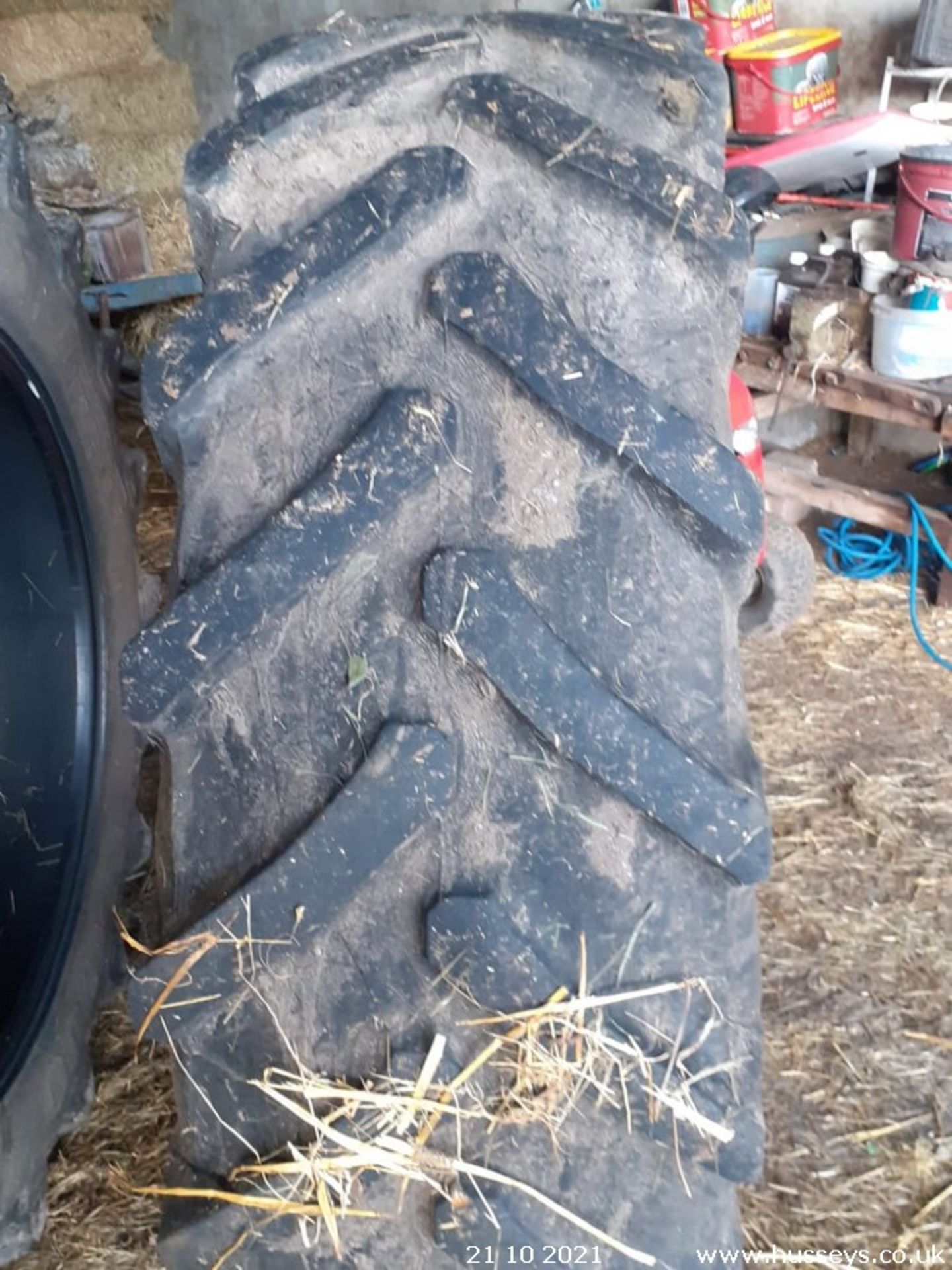 PAIR OF TRACTOR TYRES 480/70R38 - Image 8 of 8