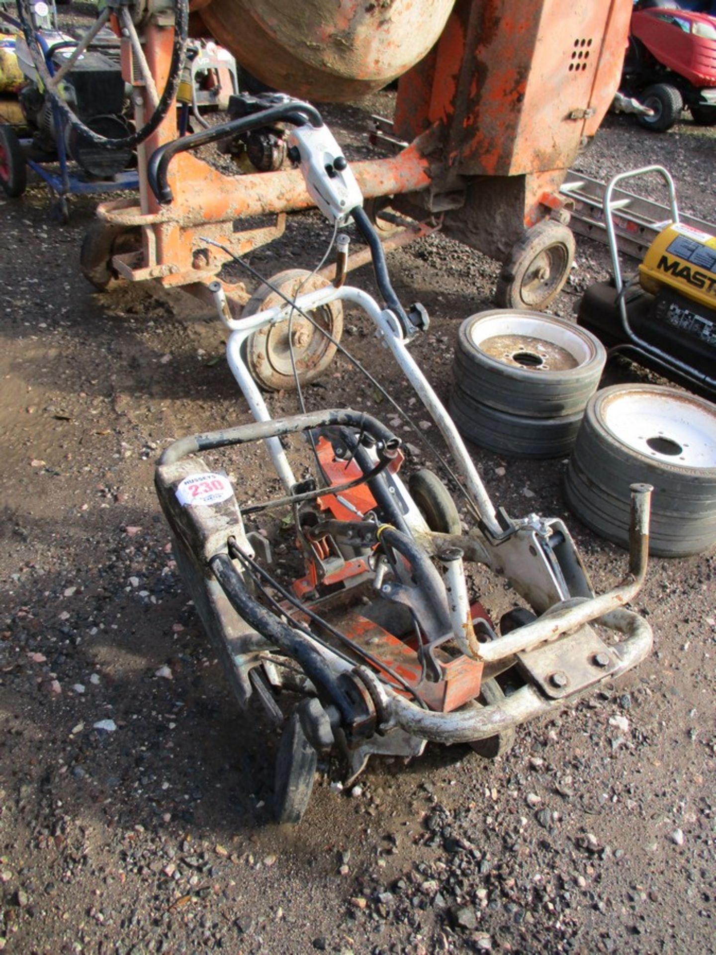 2 DISC CUTTER TROLLIES - Image 2 of 2
