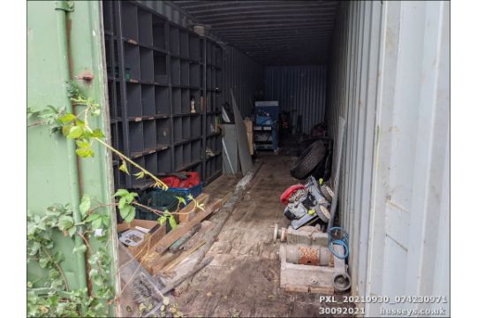 40' CONTAINER. CONTENTS NOT INCLUDED. *** LOCATED EX20 1UF *** - Image 3 of 5