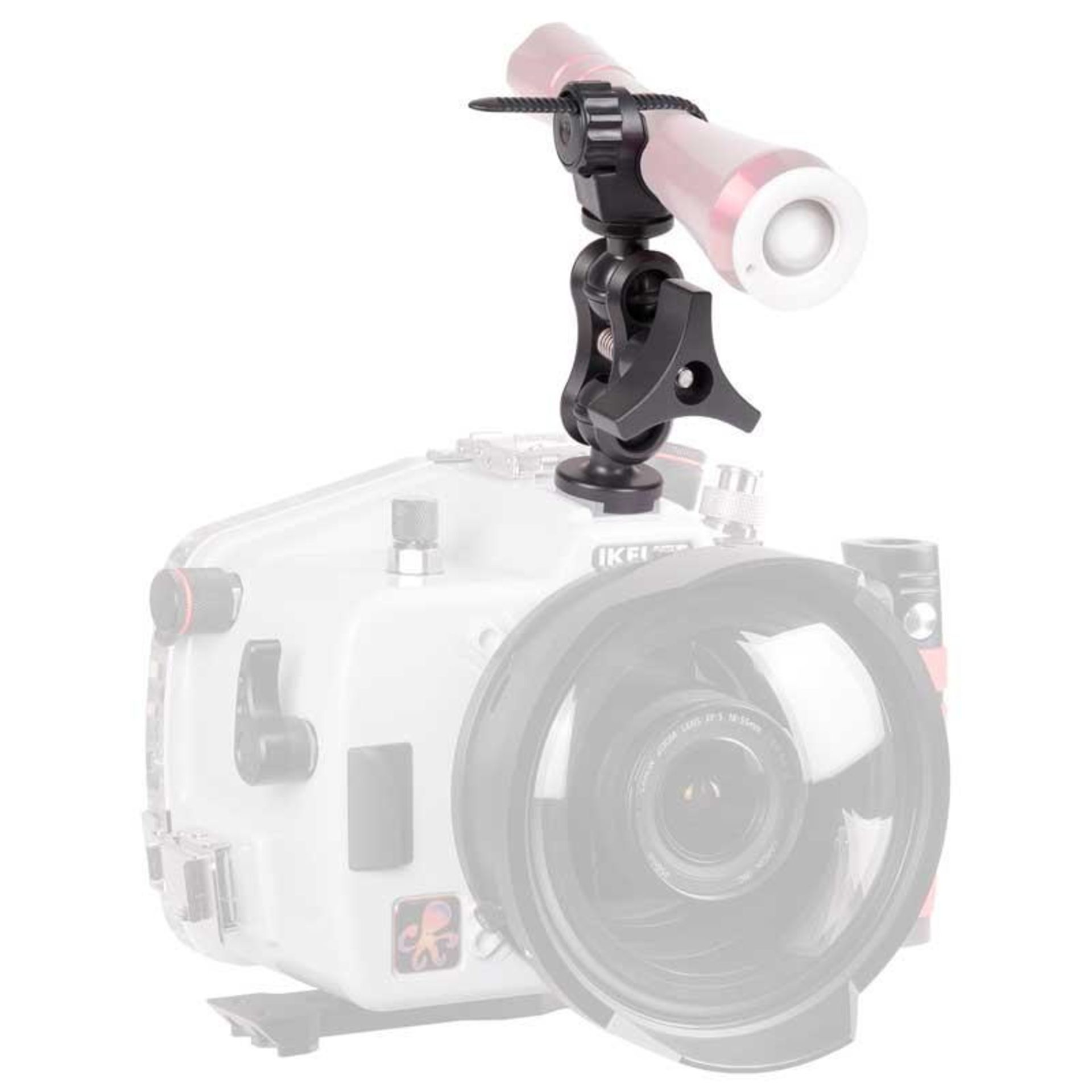 IKELITE DSLR Top Mount Kit for Gamma with 1" Ball PRODUCT 1887.1