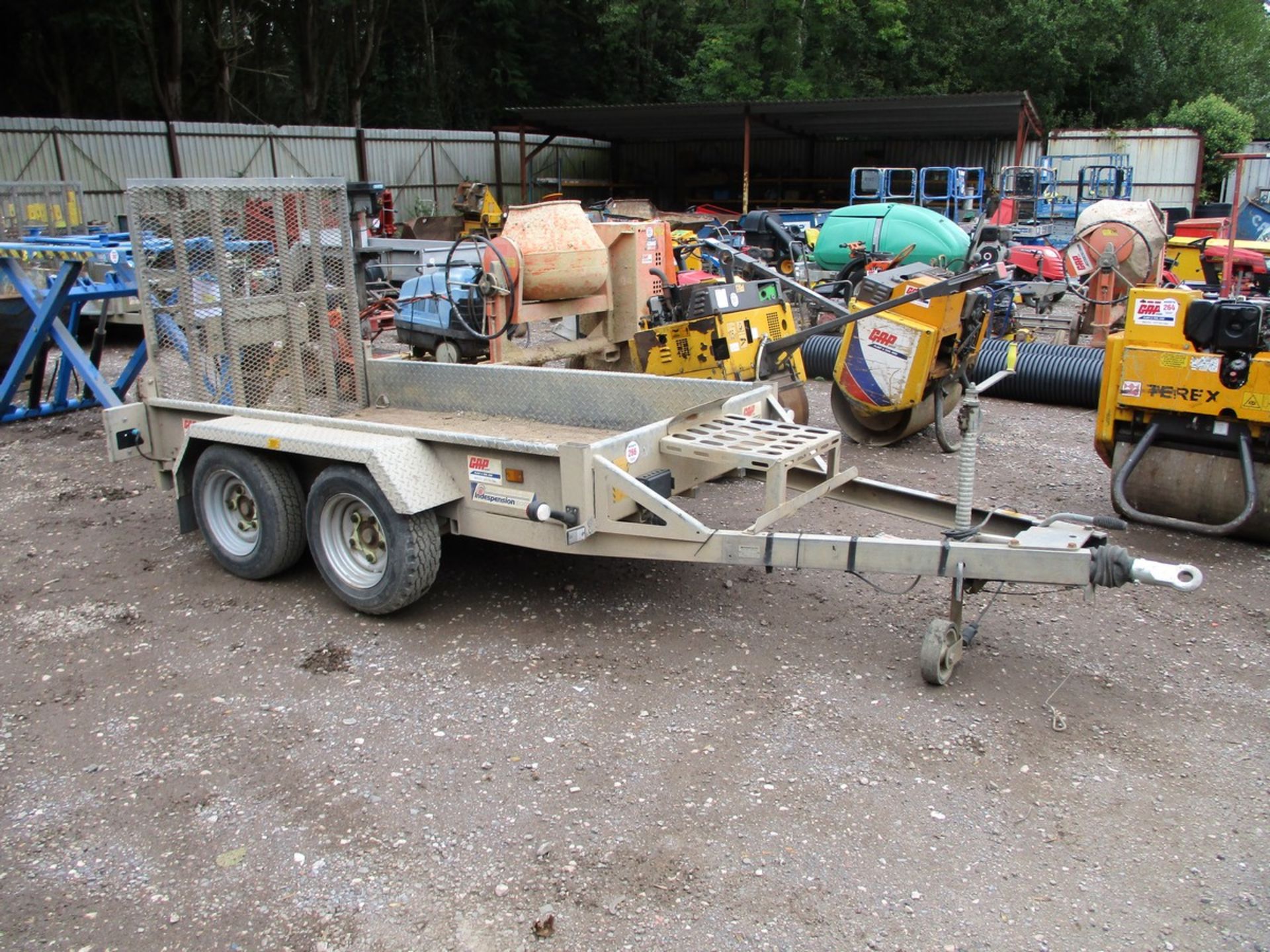 INDESPENSION TWIN AXLE PLANT TRAILER