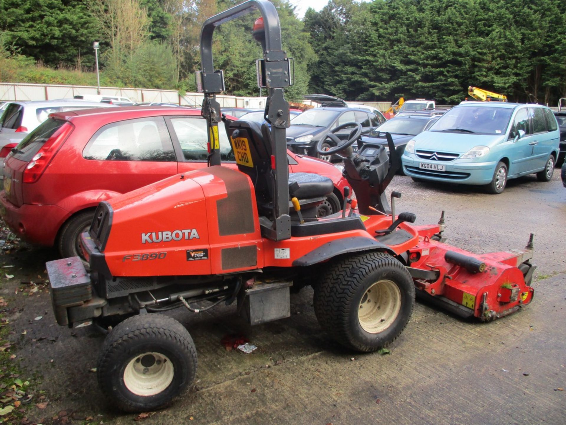 KUBOTA F3890 C.W TRIMAX OUTFRONT FLAIL WK19 CHD 379HRS SERVICE PRINT OUT - Image 4 of 7