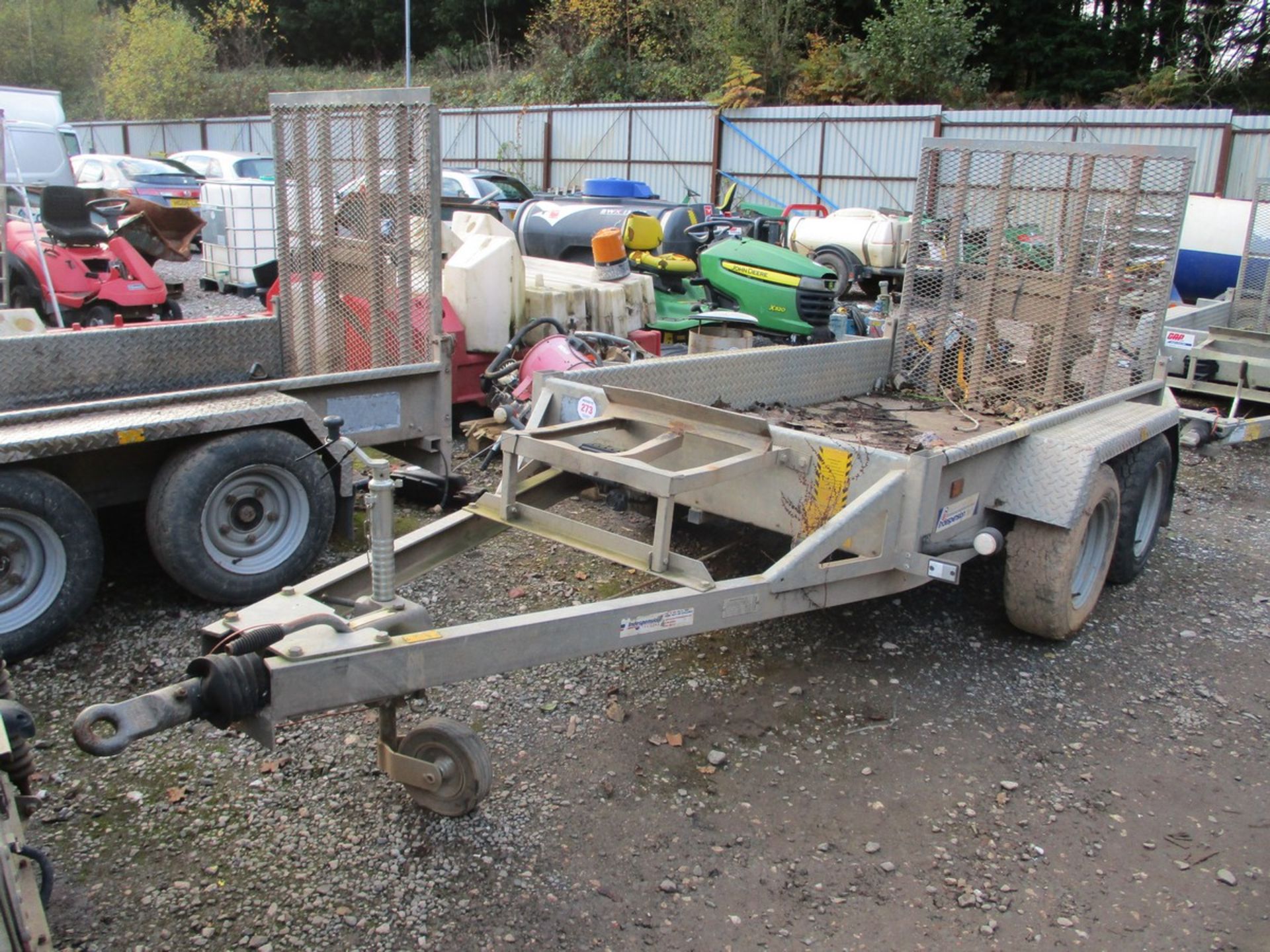 INDESPENSION TWIN AXLE PLANT TRAILER