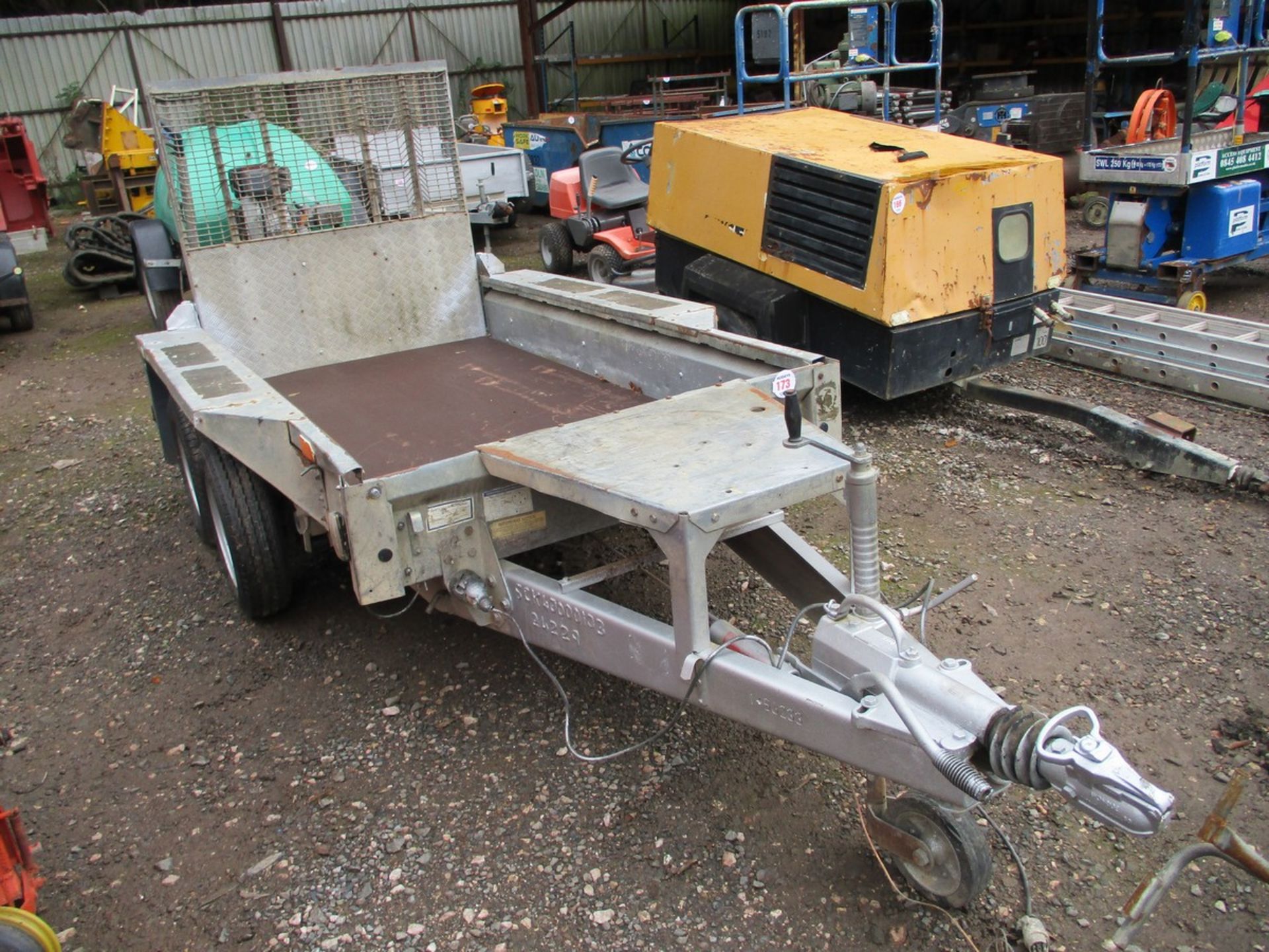 IFOR WILLIAMS TWIN AXLE PLANT TRAILER