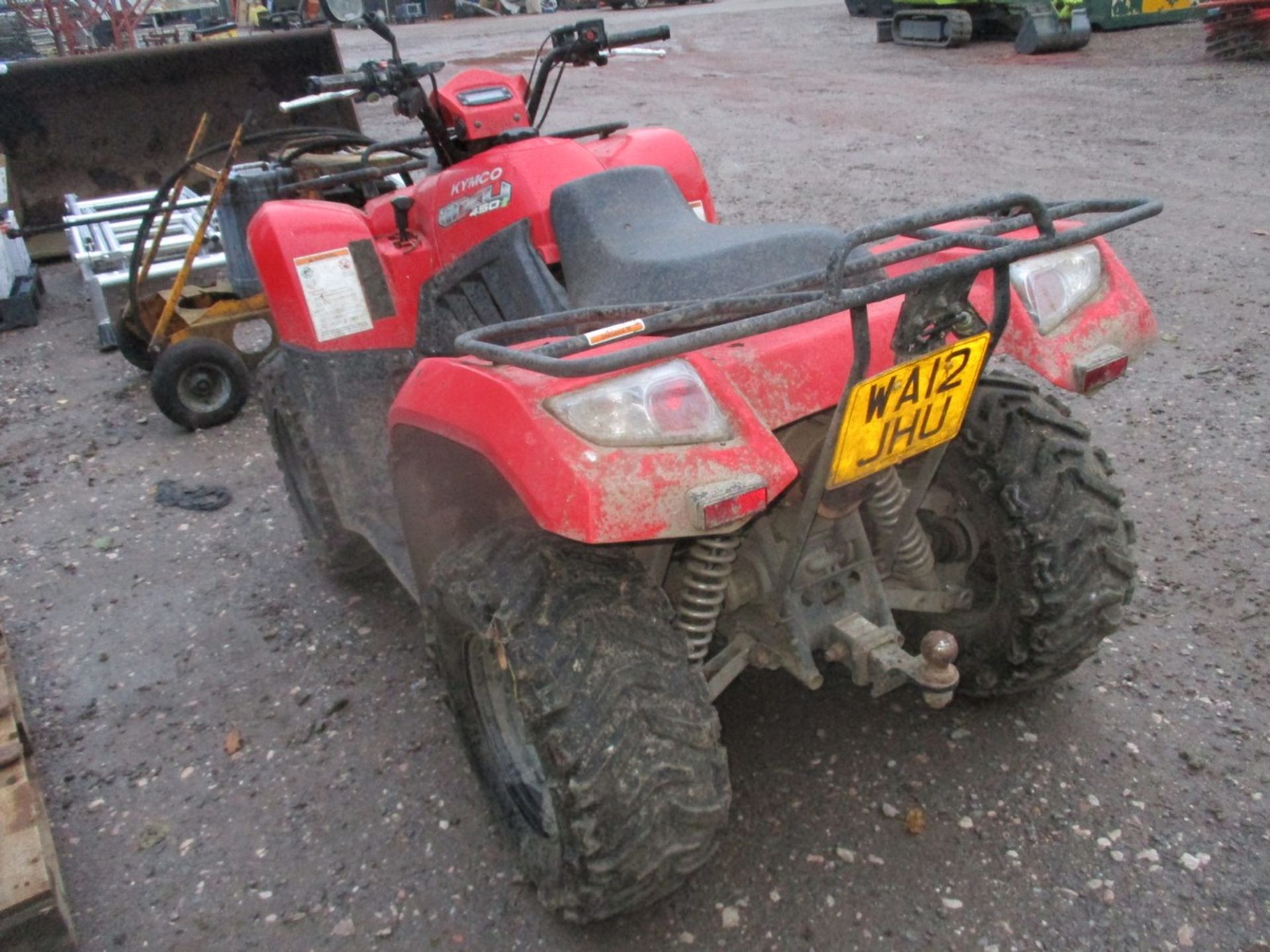 KYMCO 450 QUAD WA12 JHU (FROM A DECEASED ESTATE, NOT STARTING BEEN STOOD A WHILE) - Image 4 of 4