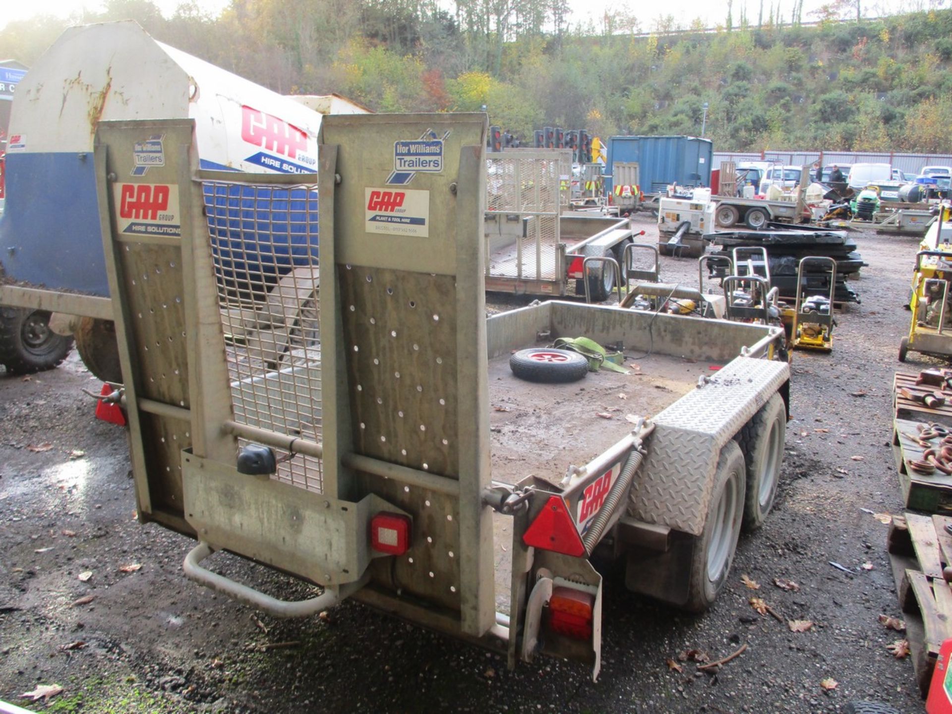 IFOR WILLIAMS TWIN AXLE PLANT TRAILER - Image 4 of 5