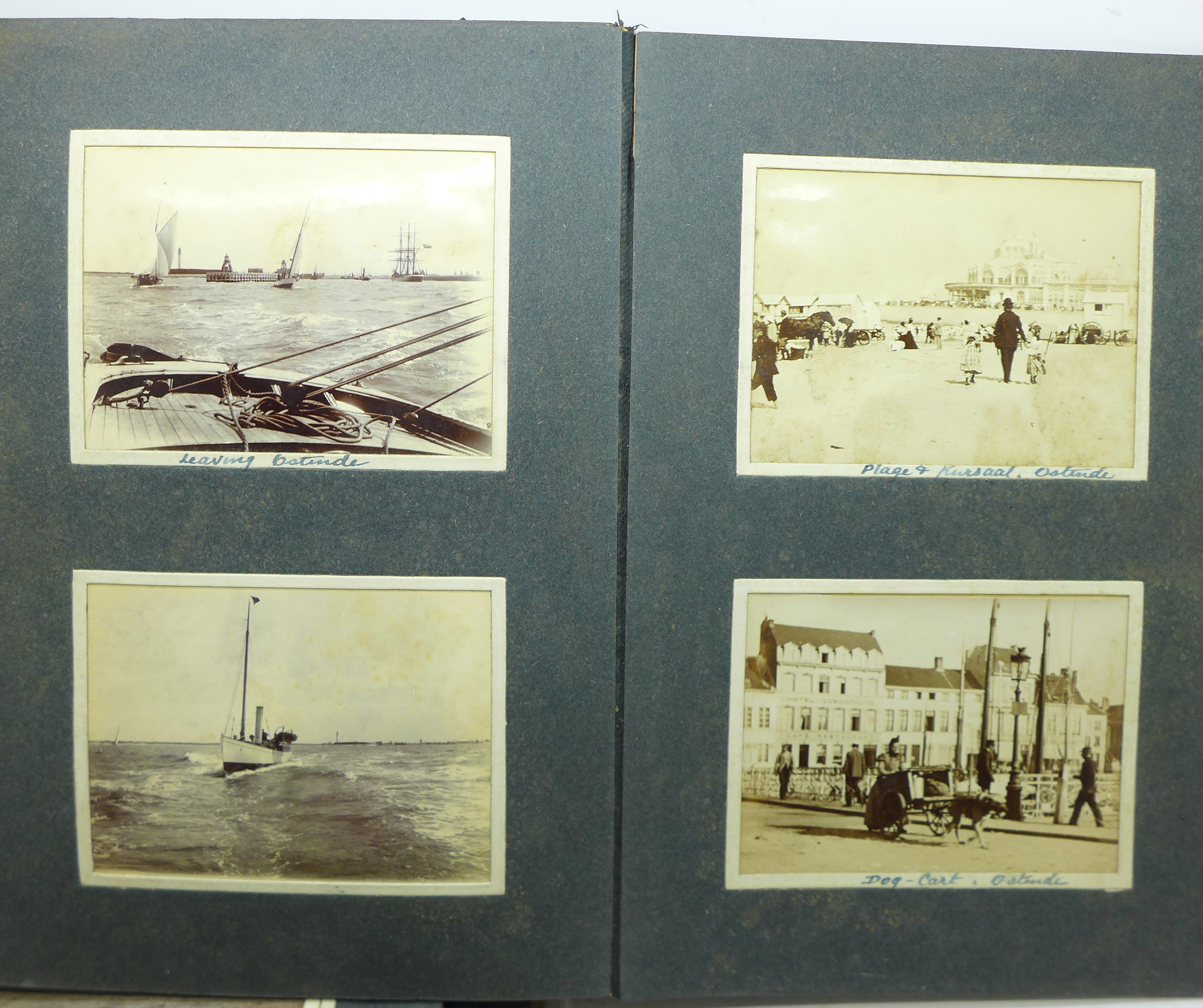 A United Navigation Committee Grimsby certificate, a photograph album including yachting, a Cunard - Image 10 of 10