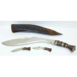 An Indian kukri