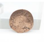 A rare Venetian copper coin, 1600's MAC VEN II