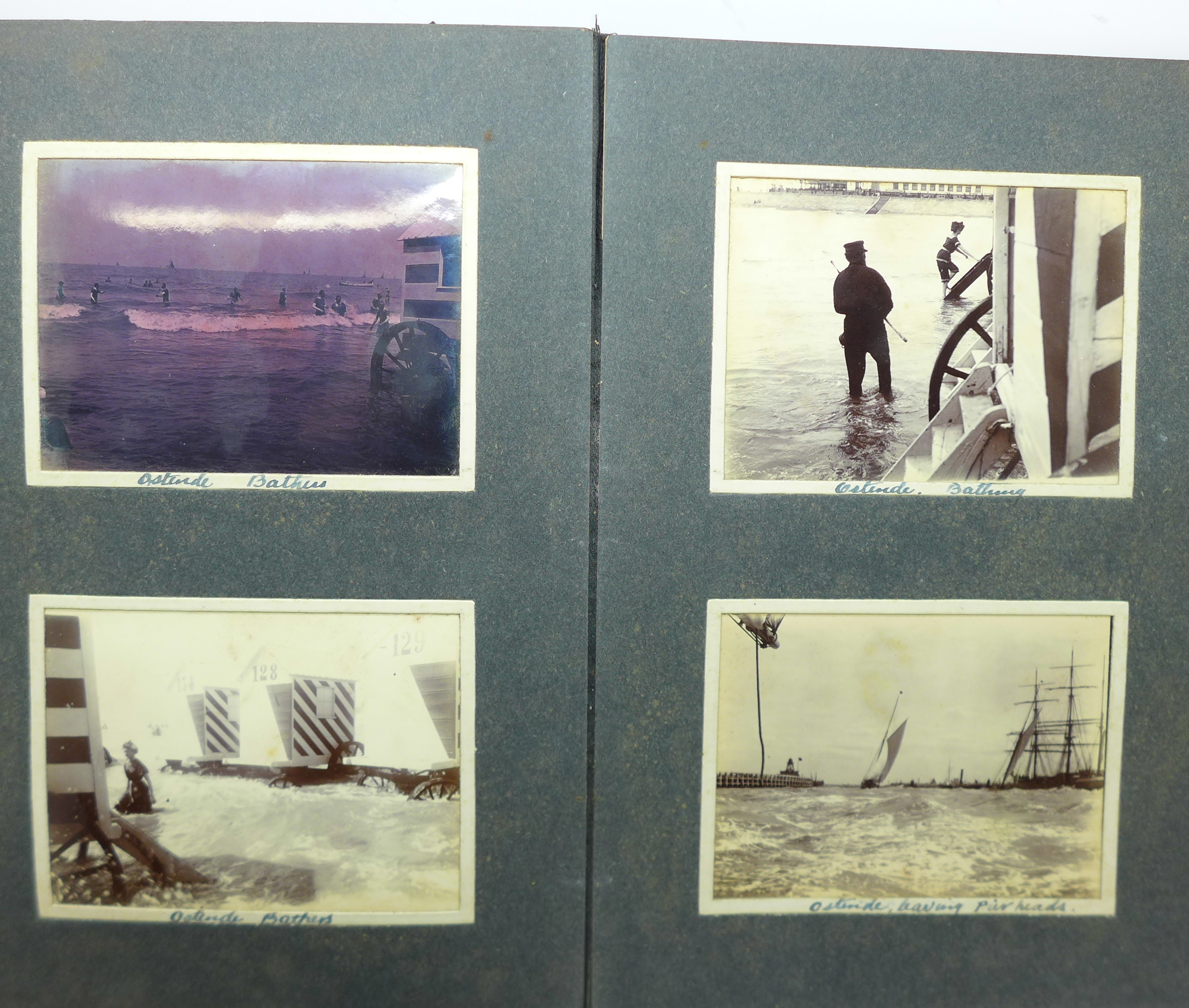 A United Navigation Committee Grimsby certificate, a photograph album including yachting, a Cunard - Image 9 of 10