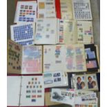 Stamps; large box of GB items including printed album, stockbooks, covers, etc.