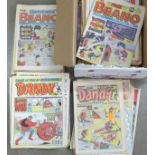 A collection of Beano and Dandy comics **PLEASE NOTE THIS LOT IS NOT ELIGIBLE FOR POSTING AND